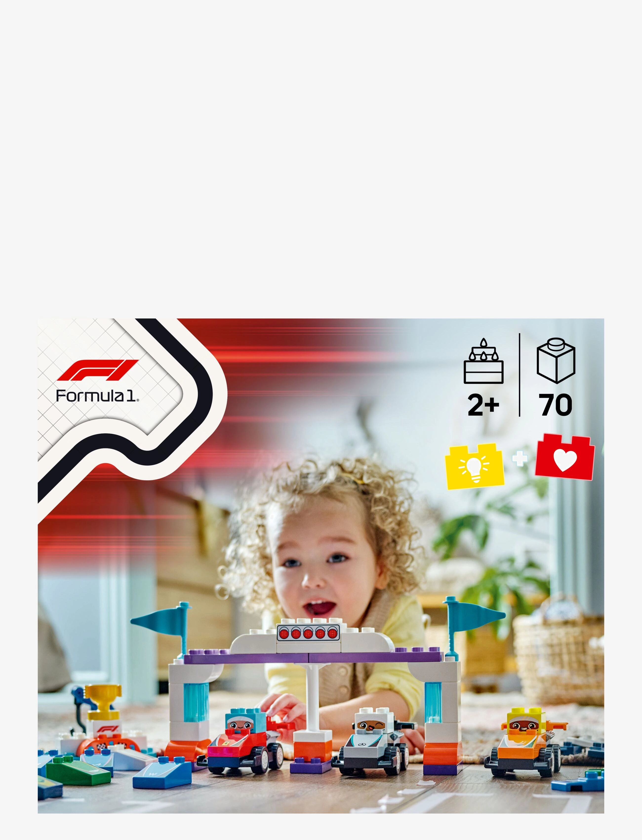 LEGO - Town Team Race Cars & Drivers Building Toy for Family Fun 10445 - lego® duplo® - multi - 3