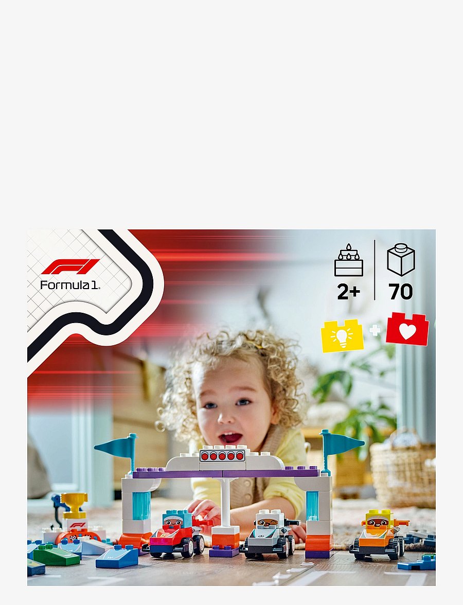 LEGO - Town Team Race Cars & Drivers Building Toy for Family Fun 10445 - lego® duplo® - multi - 3