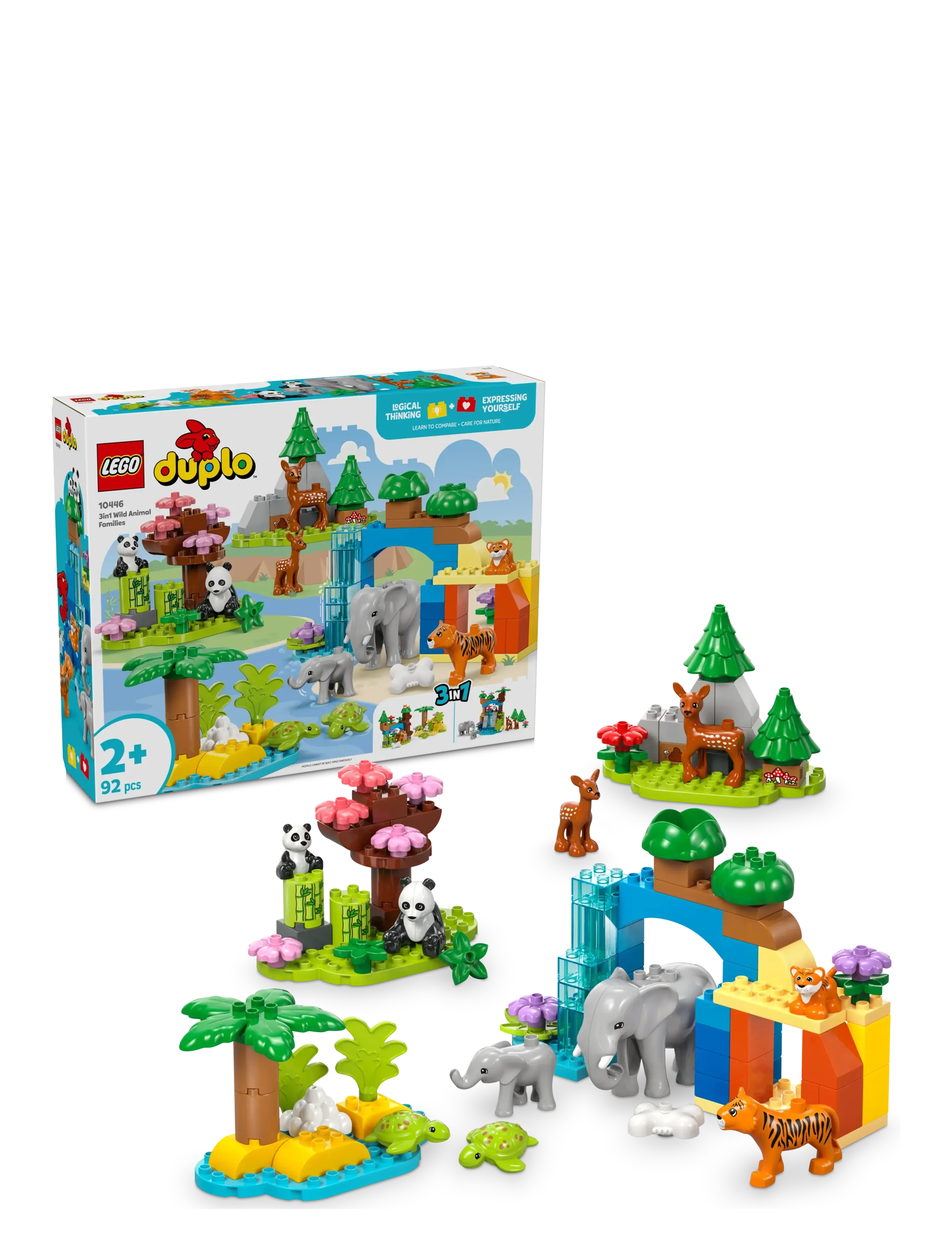 LEGO 3-i-1 vilde dyrefamilier 10446 - App deal - MULTI / multi