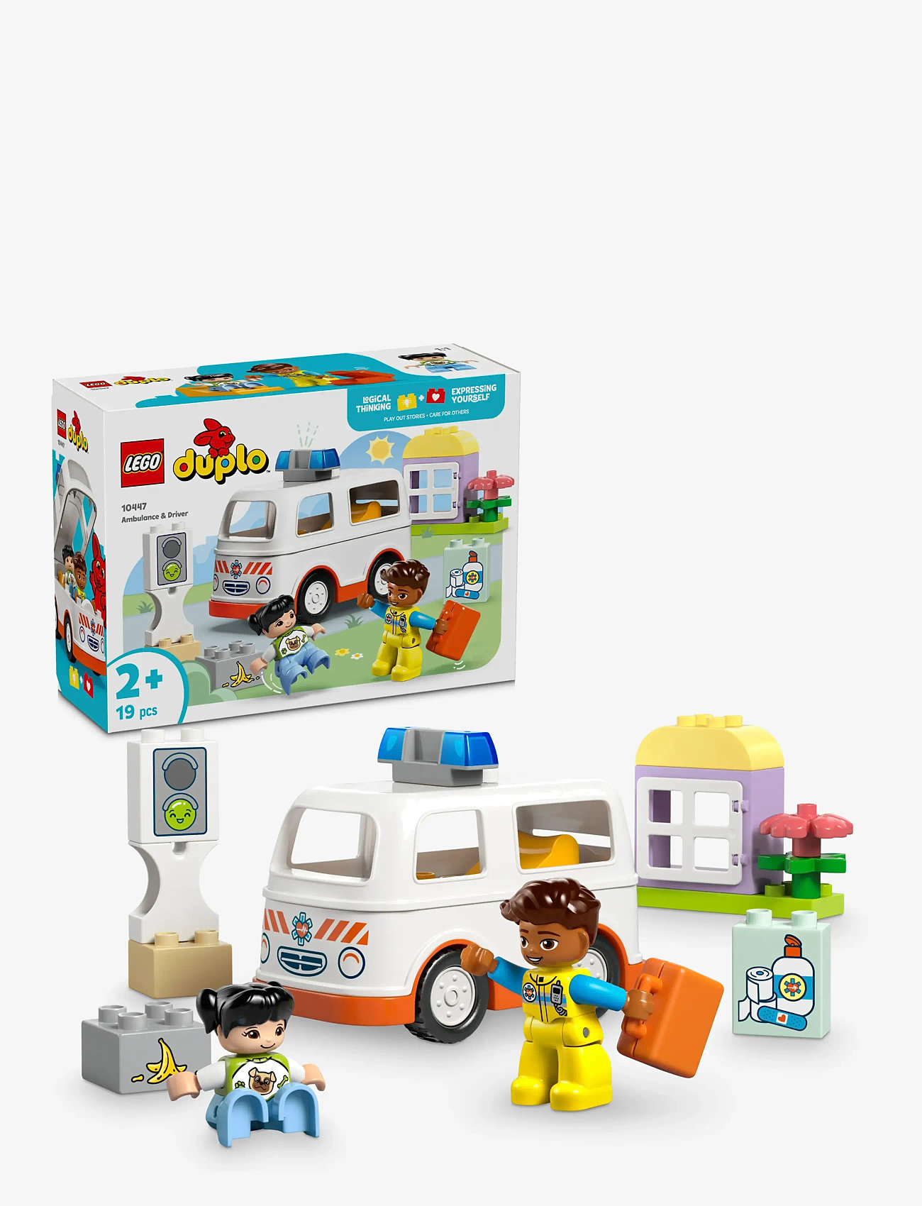 LEGO - Ambulance & Driver for Pretend Play 10447 - lego® duplo® - multi - 0