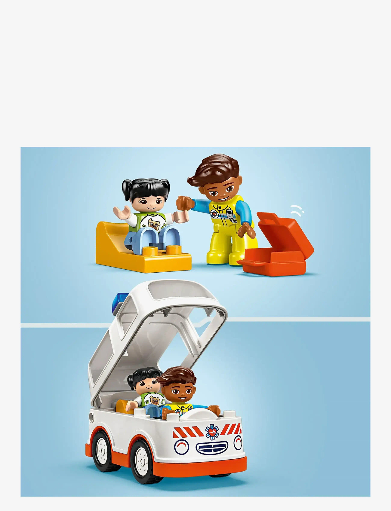 LEGO - Ambulance & Driver for Pretend Play 10447 - lego® duplo® - multi - 2