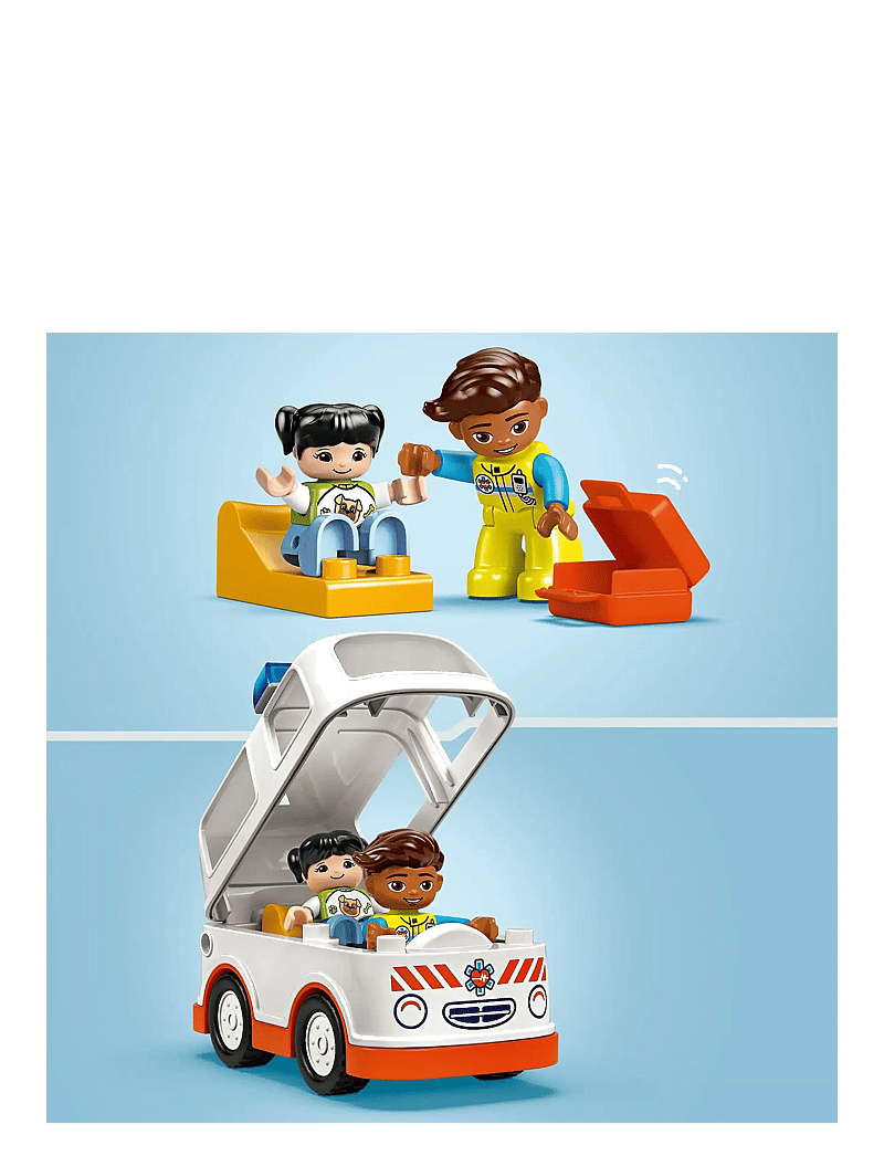LEGO - Ambulance & Driver for Pretend Play 10447 - lego® duplo® - multi - 2