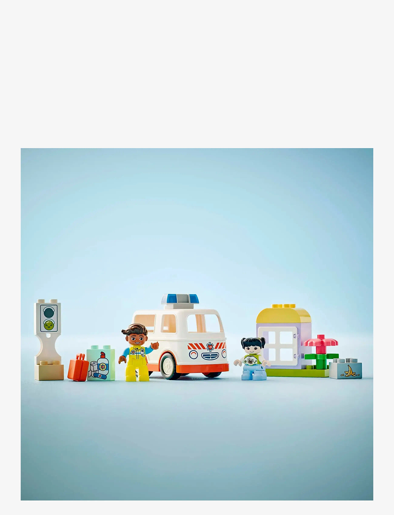 LEGO - Ambulance & Driver for Pretend Play 10447 - lego® duplo® - multi - 3