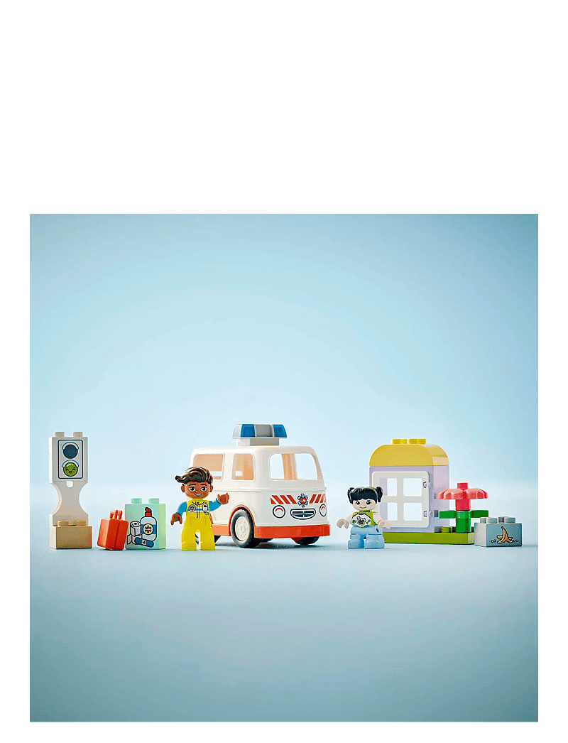 LEGO - Ambulance & Driver for Pretend Play 10447 - lego® duplo® - multi - 3