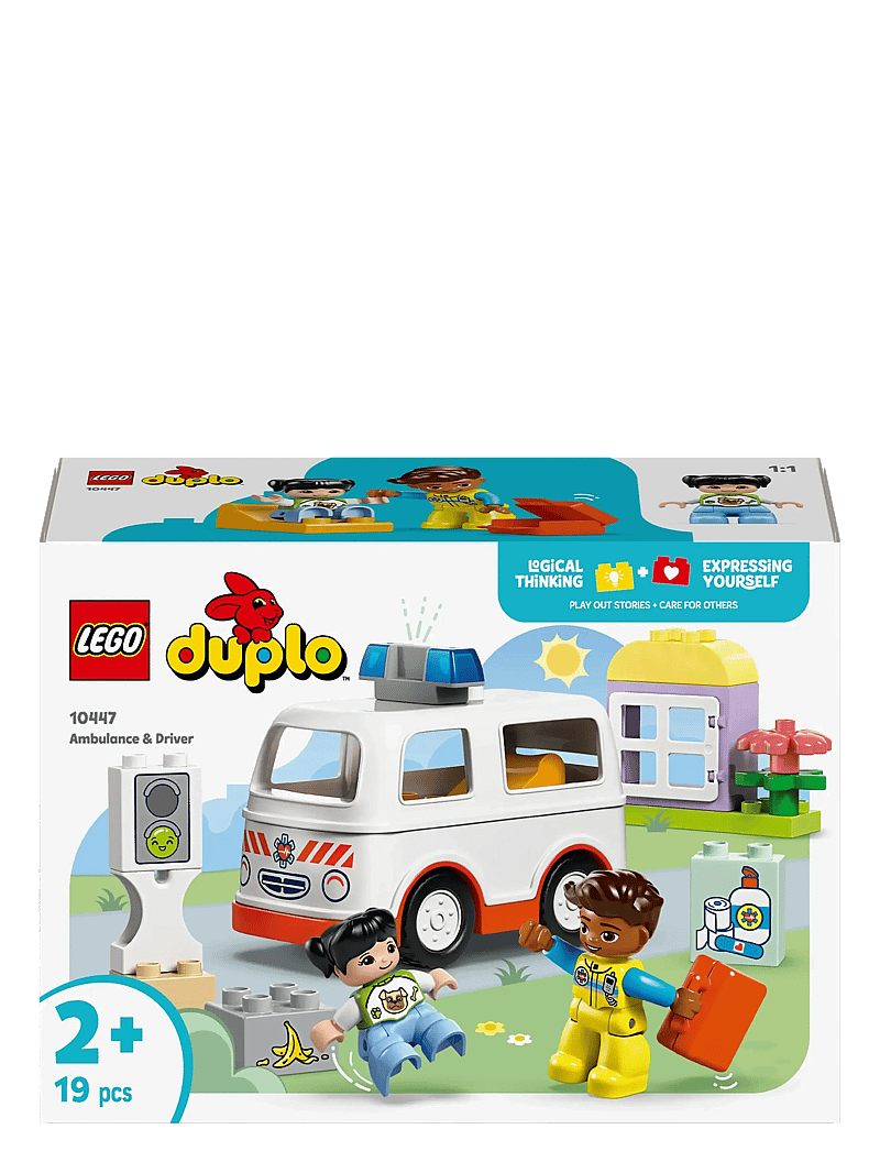 LEGO - Ambulance & Driver for Pretend Play 10447 - lego® duplo® - multi - 4