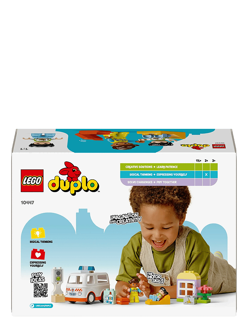 LEGO - Ambulance & Driver for Pretend Play 10447 - lego® duplo® - multi - 5