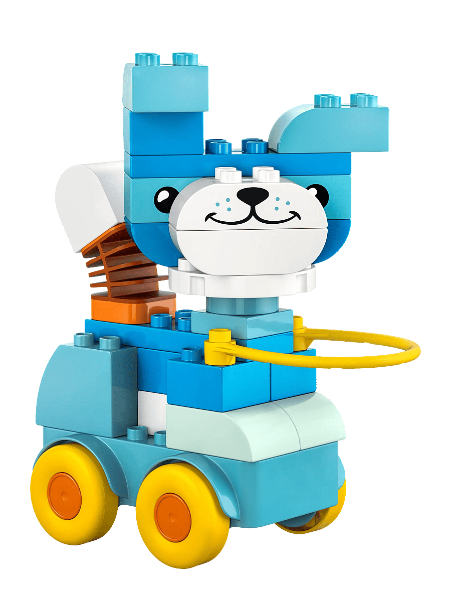 LEGO - Town 3 in 1 Animals on Wheels Building Toy for Imaginative Play 10448 - madalaimad hinnad - multi - 2