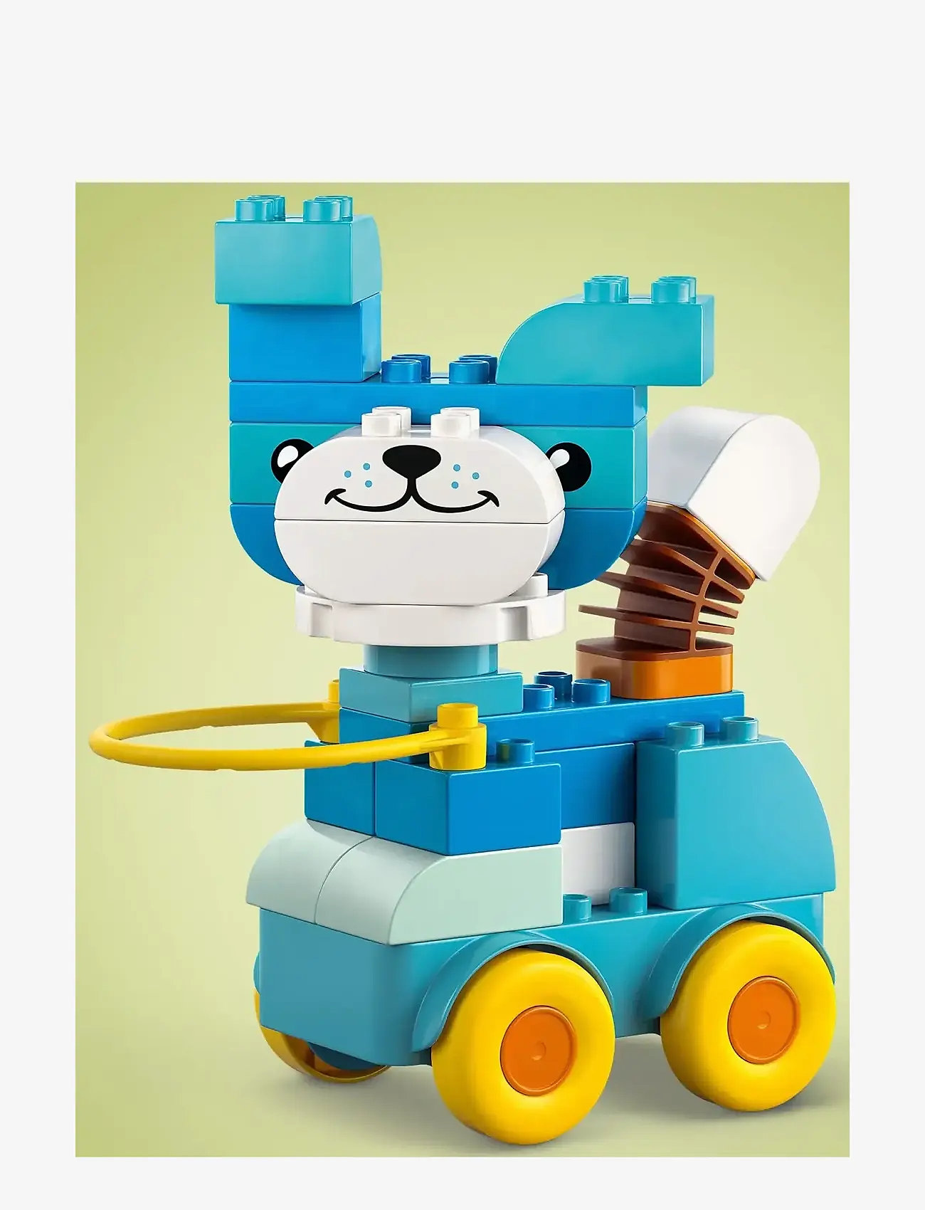 LEGO - Town 3 in 1 Animals on Wheels Building Toy for Imaginative Play 10448 - lego duplo - multi - 3