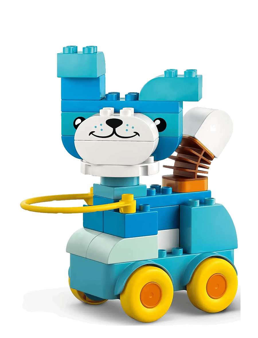 LEGO - Town 3 in 1 Animals on Wheels Building Toy for Imaginative Play 10448 - madalaimad hinnad - multi - 5