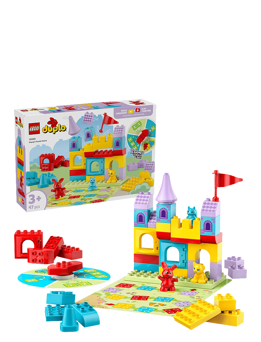 LEGO - Hopsy’s Castle Game Learn-Through-Play Building Toy 10450 - lego duplo - multi - 0