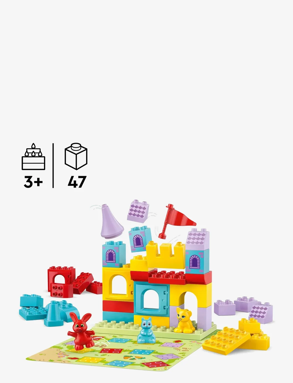 LEGO - Hopsy’s Castle Game Learn-Through-Play Building Toy 10450 - lego duplo - multi - 1