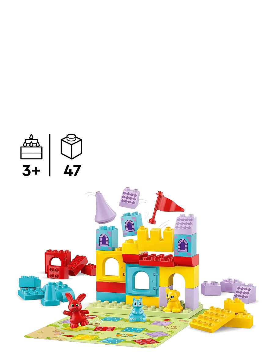 LEGO - Hopsy’s Castle Game Learn-Through-Play Building Toy 10450 - lego duplo - multi - 1