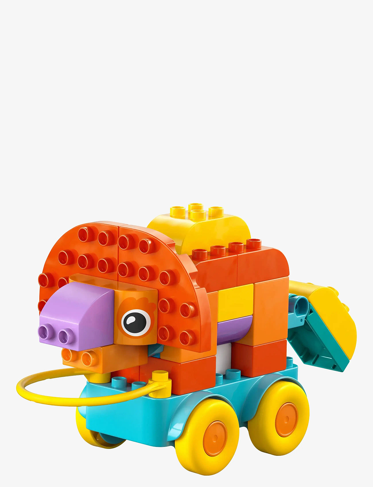 LEGO - Town 3 in 1 Dinosaurs on Wheels Learn-Through-Play Toddler Toy 10451 - lego duplo - multi - 2