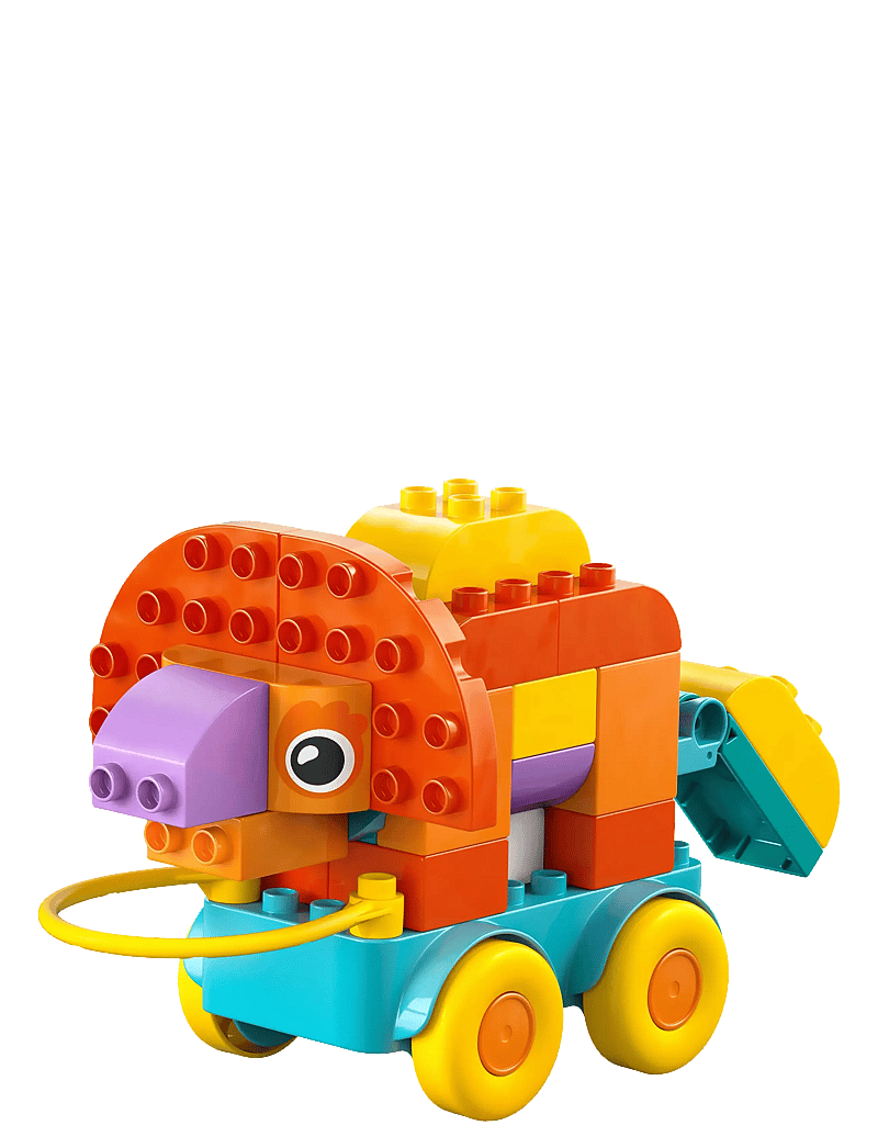 LEGO - Town 3 in 1 Dinosaurs on Wheels Learn-Through-Play Toddler Toy 10451 - lego duplo - multi - 2