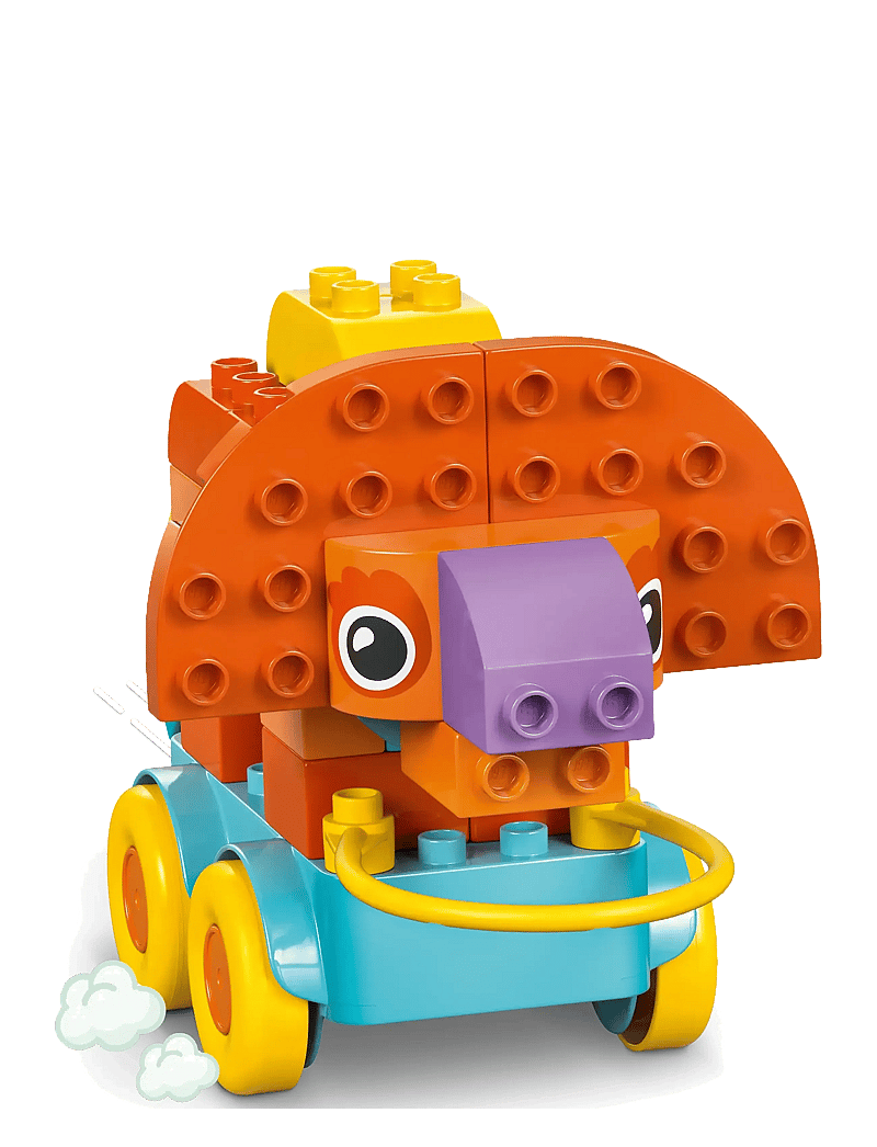 LEGO - Town 3 in 1 Dinosaurs on Wheels Learn-Through-Play Toddler Toy 10451 - lego duplo - multi - 4