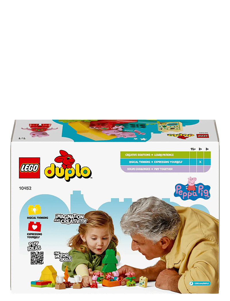 LEGO - Peppa Pig Camping Trip Building Playset with Canoe Toy 10452 - lego® duplo® - multi - 5