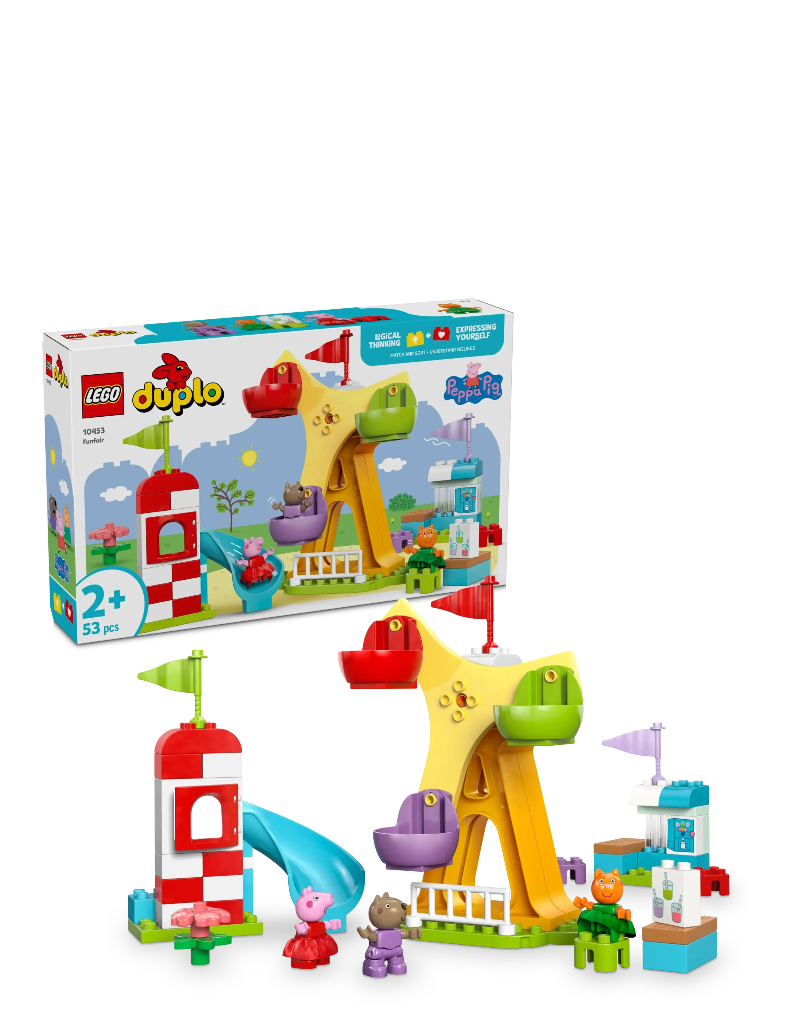 LEGO Forlystelsespark, One Size, Multi/patterned, Lego Legetøj > Lego duplo, Børn