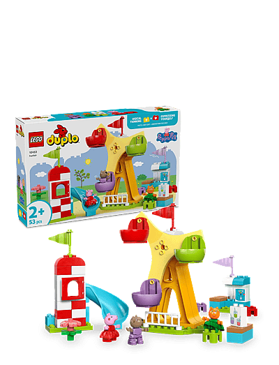 LEGO Peppa Pig Funfair Pretend-Play Amusement Park Toddler Toy 10453 - LEGO Spielzeuge - MULTI / multi