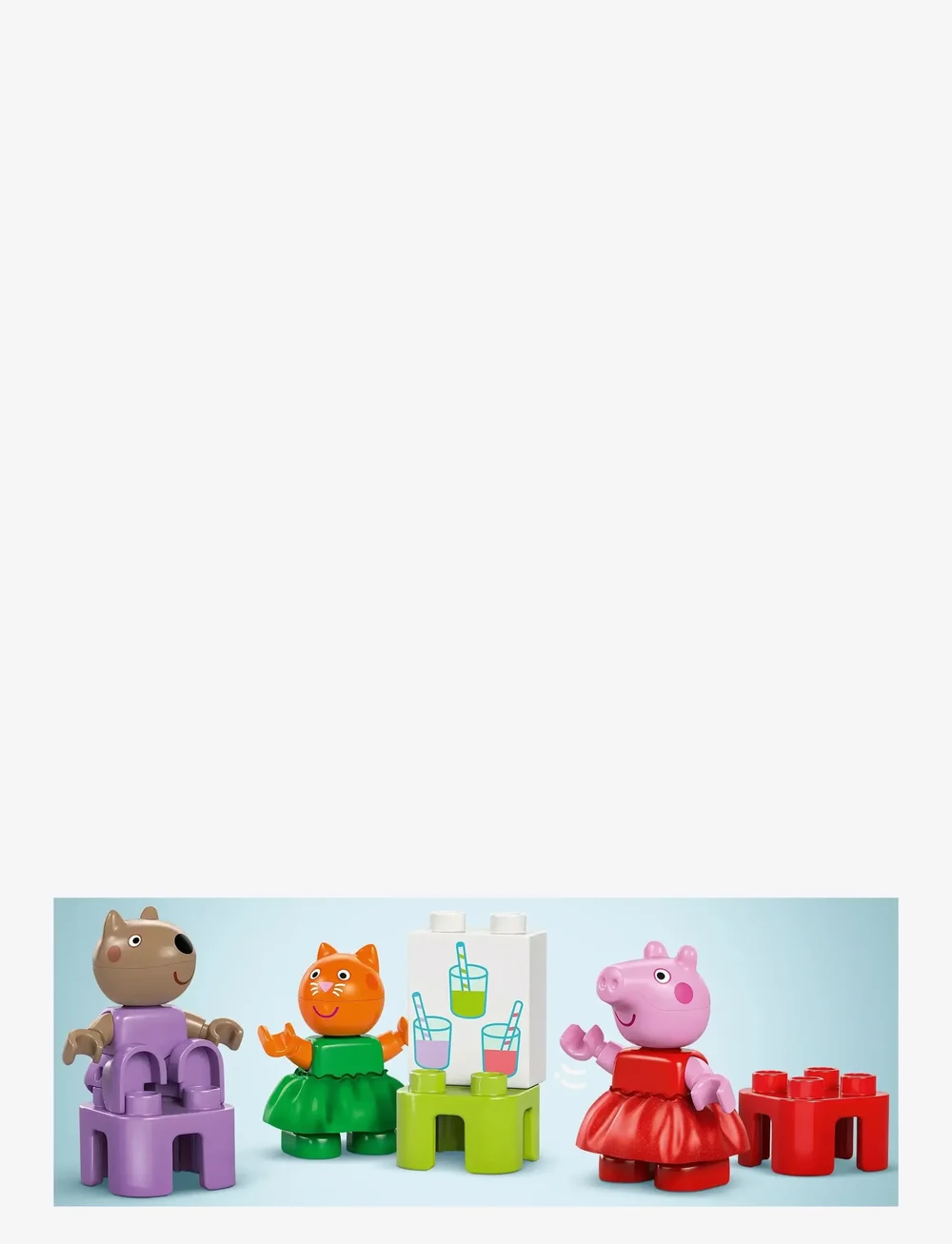 LEGO - Peppa Pig Funfair Pretend-Play Amusement Park Toddler Toy 10453 - lego peppa wutz - multi - 3