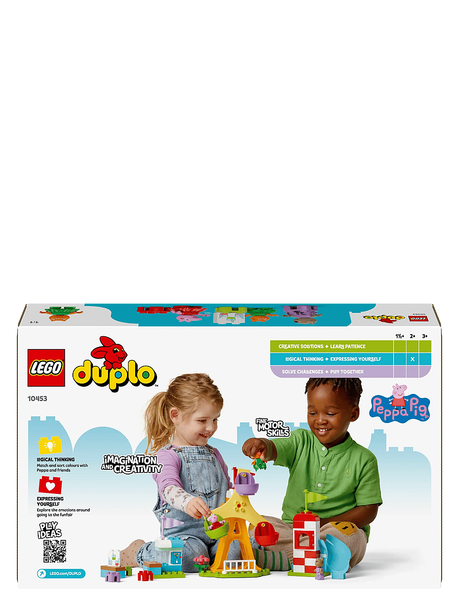 LEGO - Peppa Pig Funfair Pretend-Play Amusement Park Toddler Toy 10453 - lego® duplo® - multi - 5