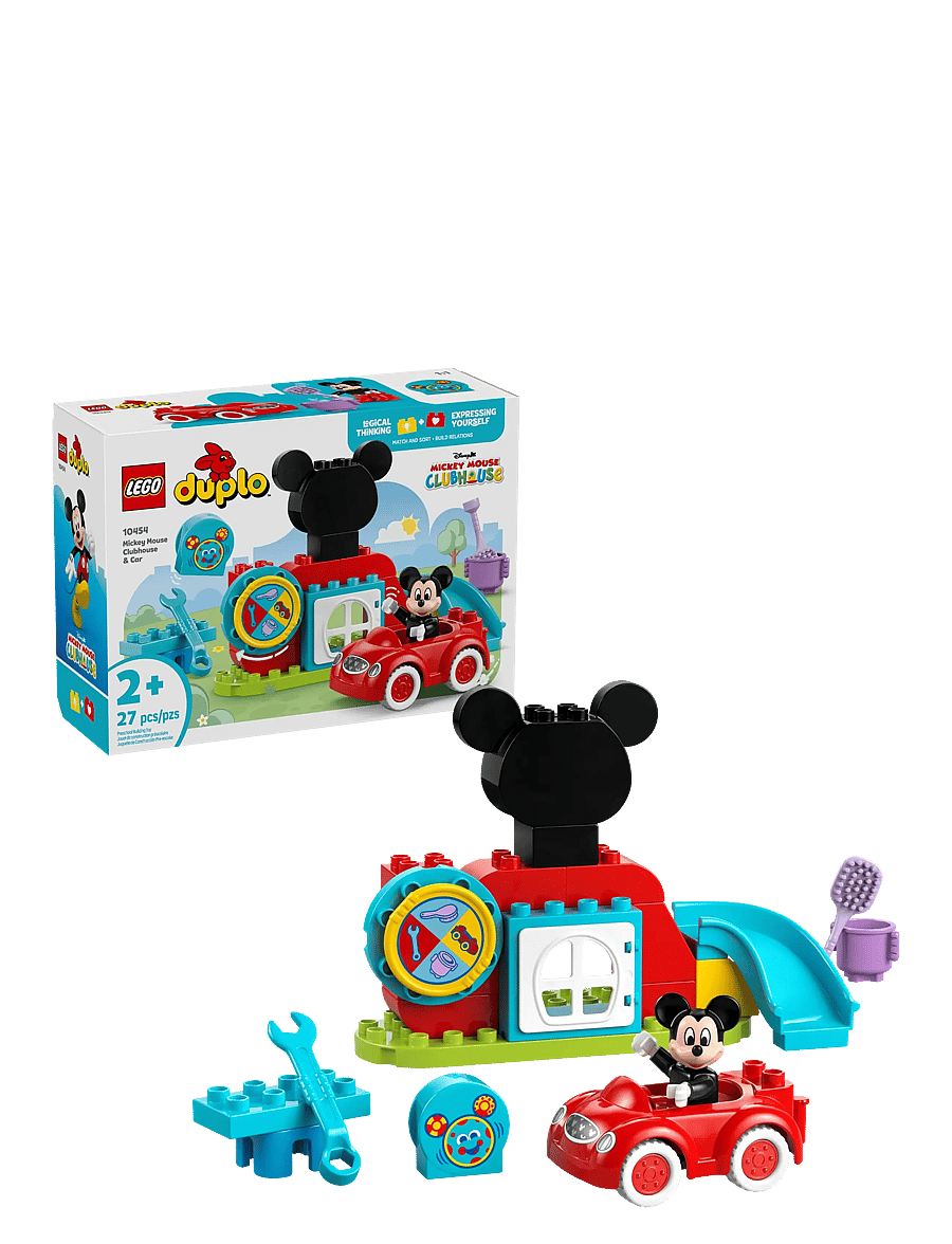 LEGO - DUPLO® | Disney Mickey Mouse Clubhouse & Car Building Kit 10454 - lego duplo - multi - 0