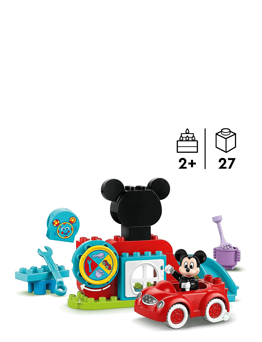 LEGO - DUPLO® | Disney Mickey Mouse Clubhouse & Car Building Kit 10454 - lego duplo - multi - 1