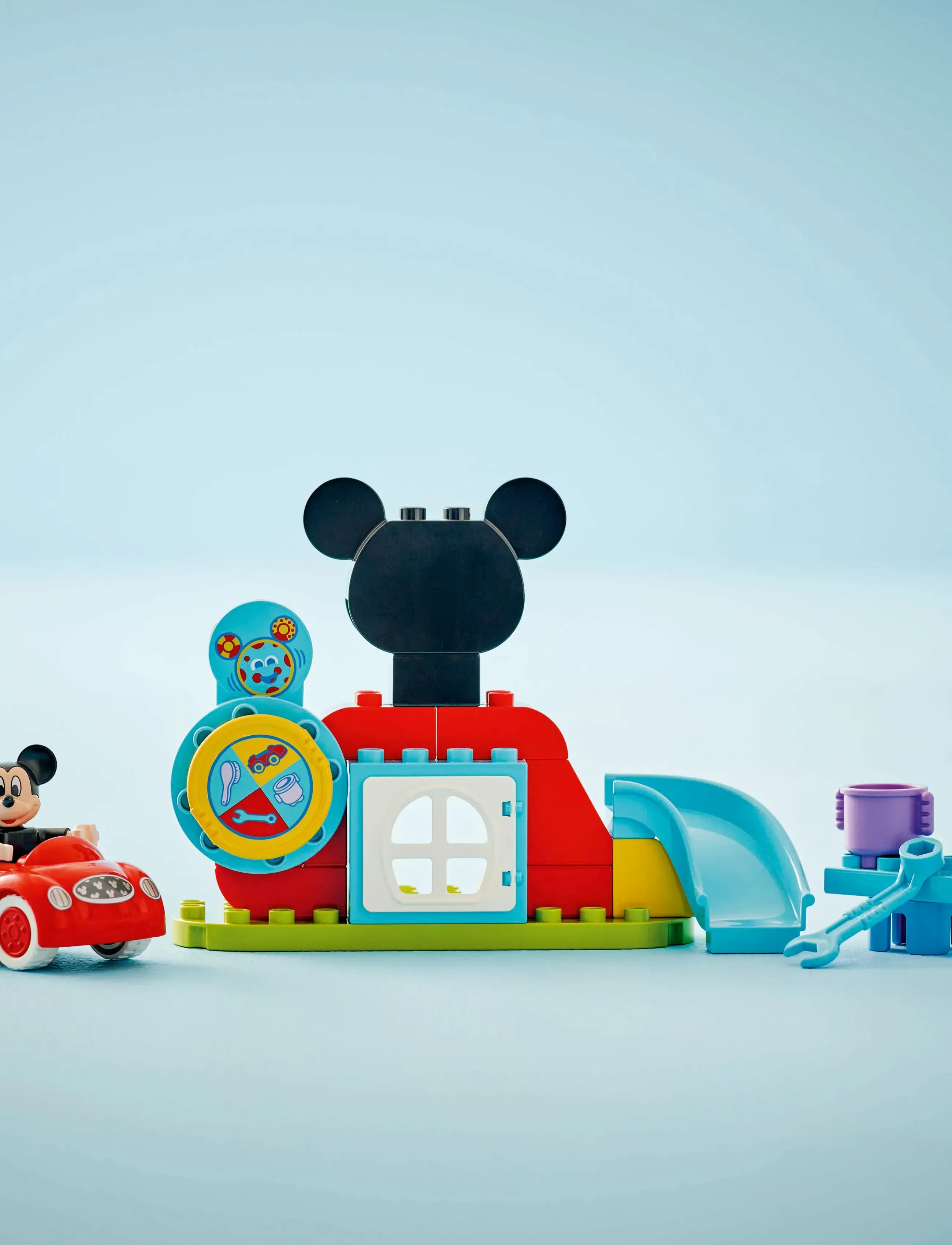 LEGO Mickeys Klubhus Og Bil, Børn, Lego duplo, Multi/mønstret, Str: ONE SIZE