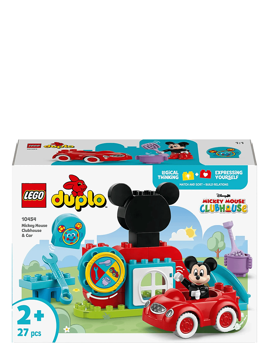 LEGO - DUPLO® | Disney Mickey Mouse Clubhouse & Car Building Kit 10454 - lego duplo - multi - 3