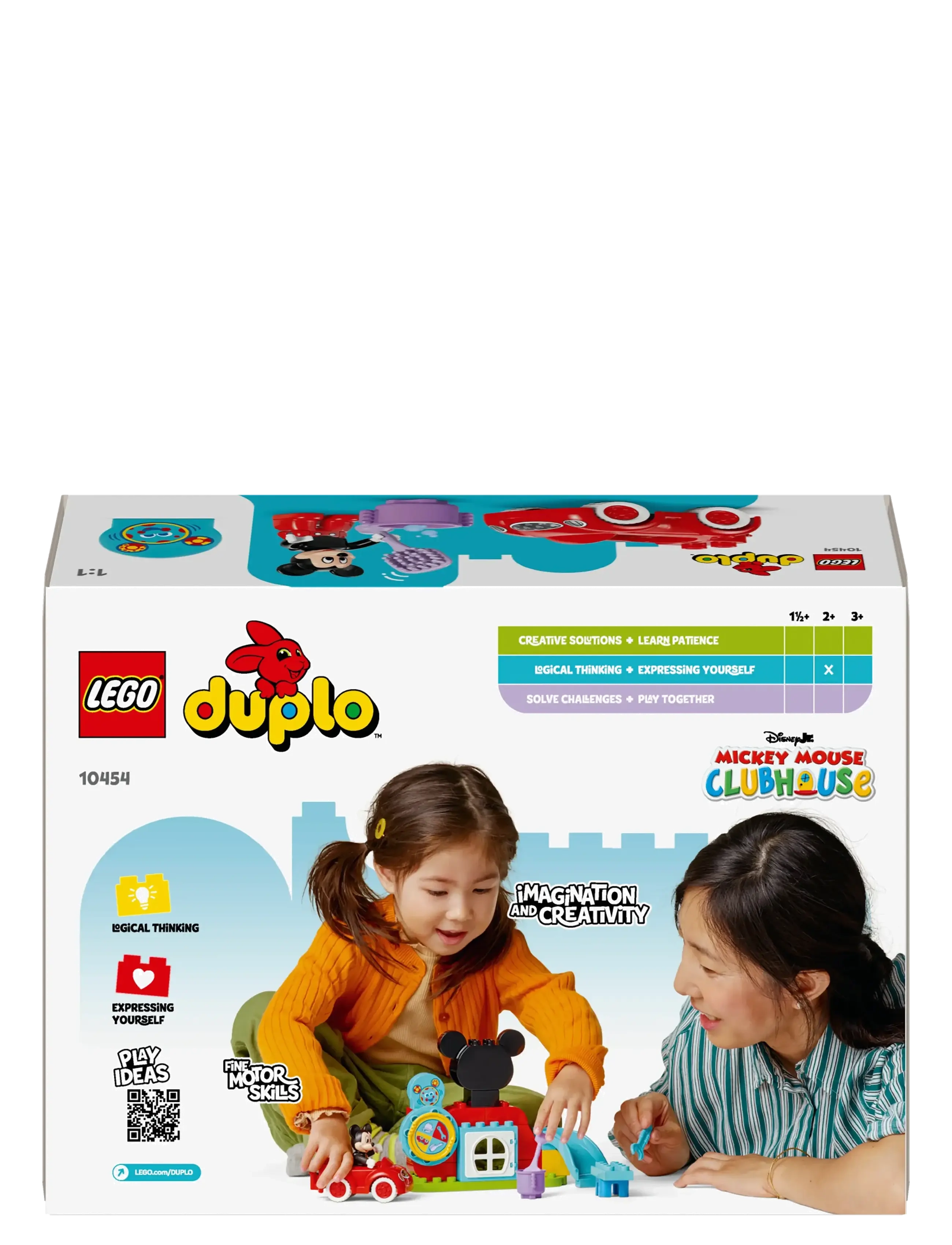 LEGO - Mickeys klubhus og bil - lego duplo - multi - 4