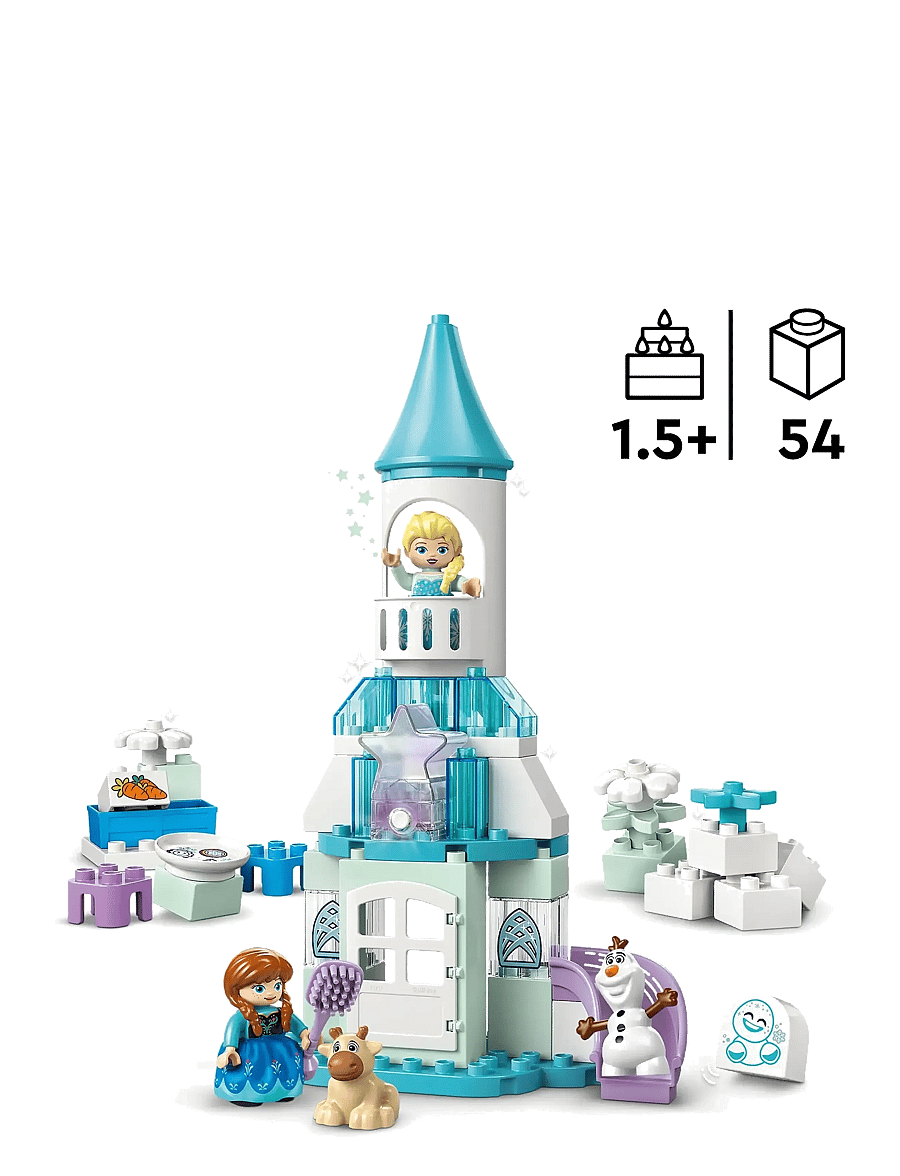 LEGO - DUPLO® │ Disney Anna and Elsa’s Frozen Castle Party Buildable Toddler Toy 10455 - lego duplo - multi - 1