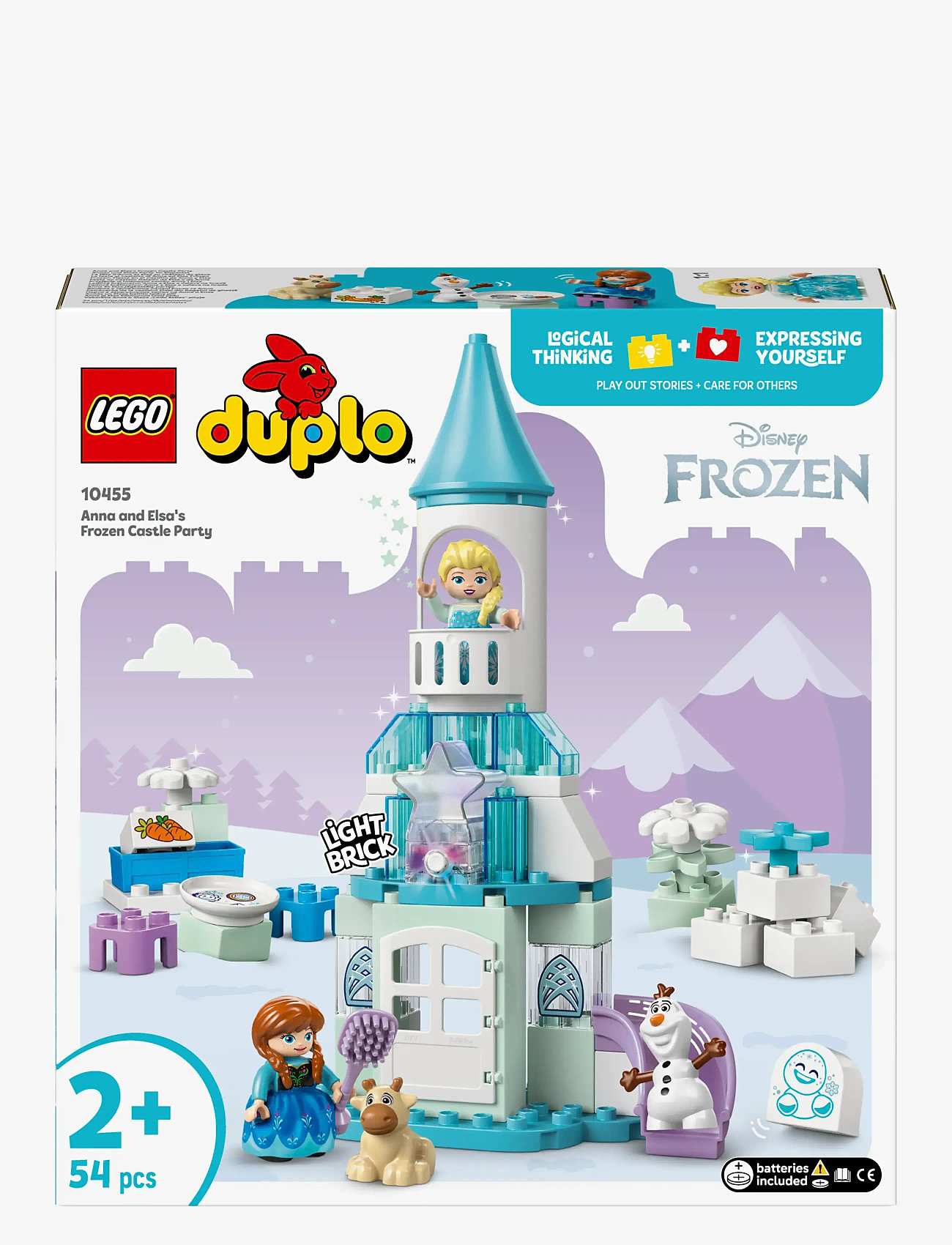 LEGO - DUPLO® │ Disney Anna and Elsa’s Frozen Castle Party Buildable Toddler Toy 10455 - lego duplo - multi - 4