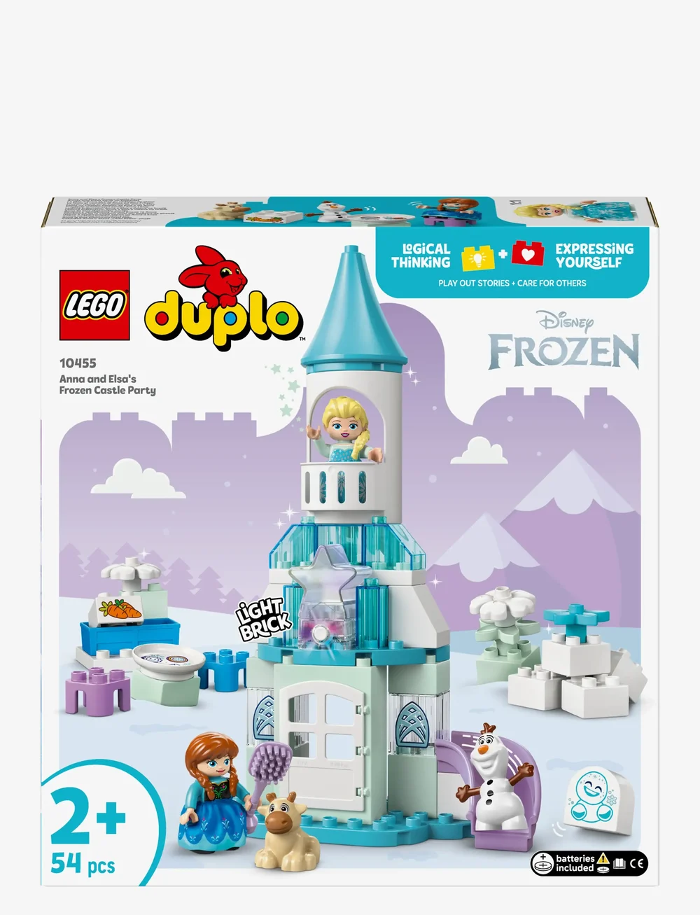 LEGO - DUPLO® │ Disney Anna and Elsa’s Frozen Castle Party Buildable Toddler Toy 10455 - lego duplo - multi - 4