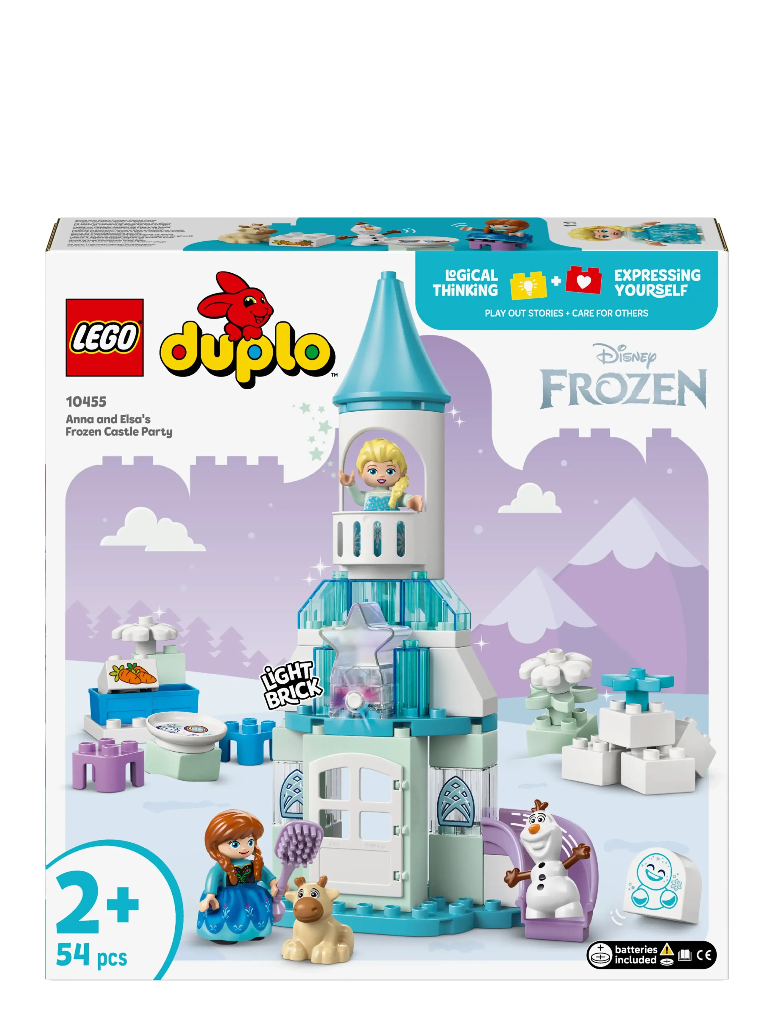 LEGO - DUPLO® │ Disney Anna and Elsa’s Frozen Castle Party Buildable Toddler Toy 10455 - lego duplo - multi - 4