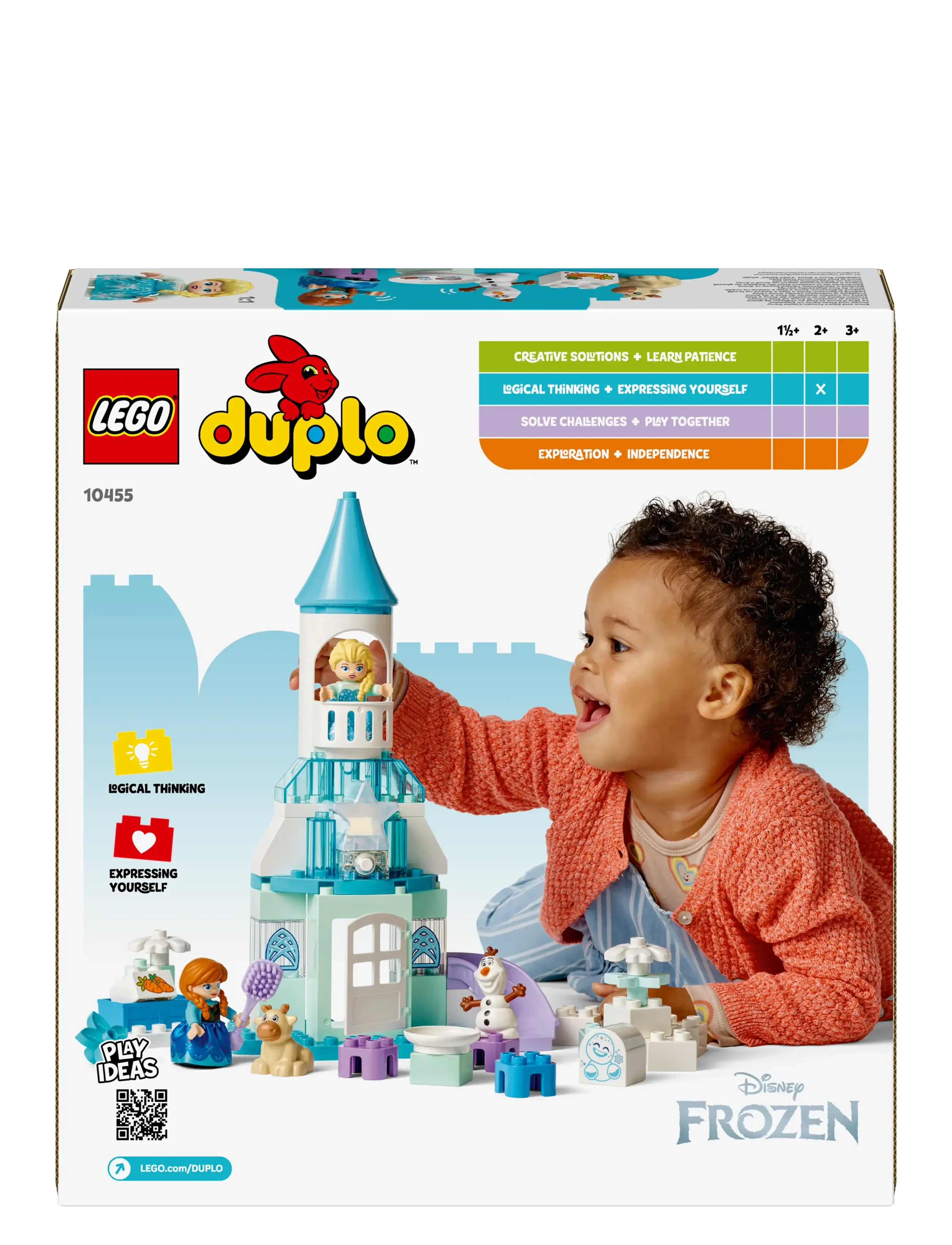 LEGO - DUPLO® │ Disney Anna and Elsa’s Frozen Castle Party Buildable Toddler Toy 10455 - lego duplo - multi - 5