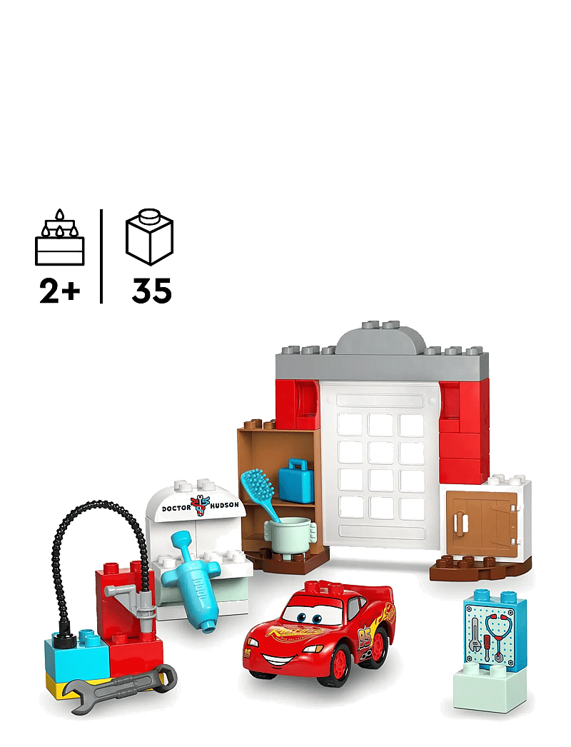 LEGO - DUPLO® │ Disney and Pixar Cars McQueen’s Visit to Doc’s Garage 10456 - film- & märchenfiguren - multi - 1