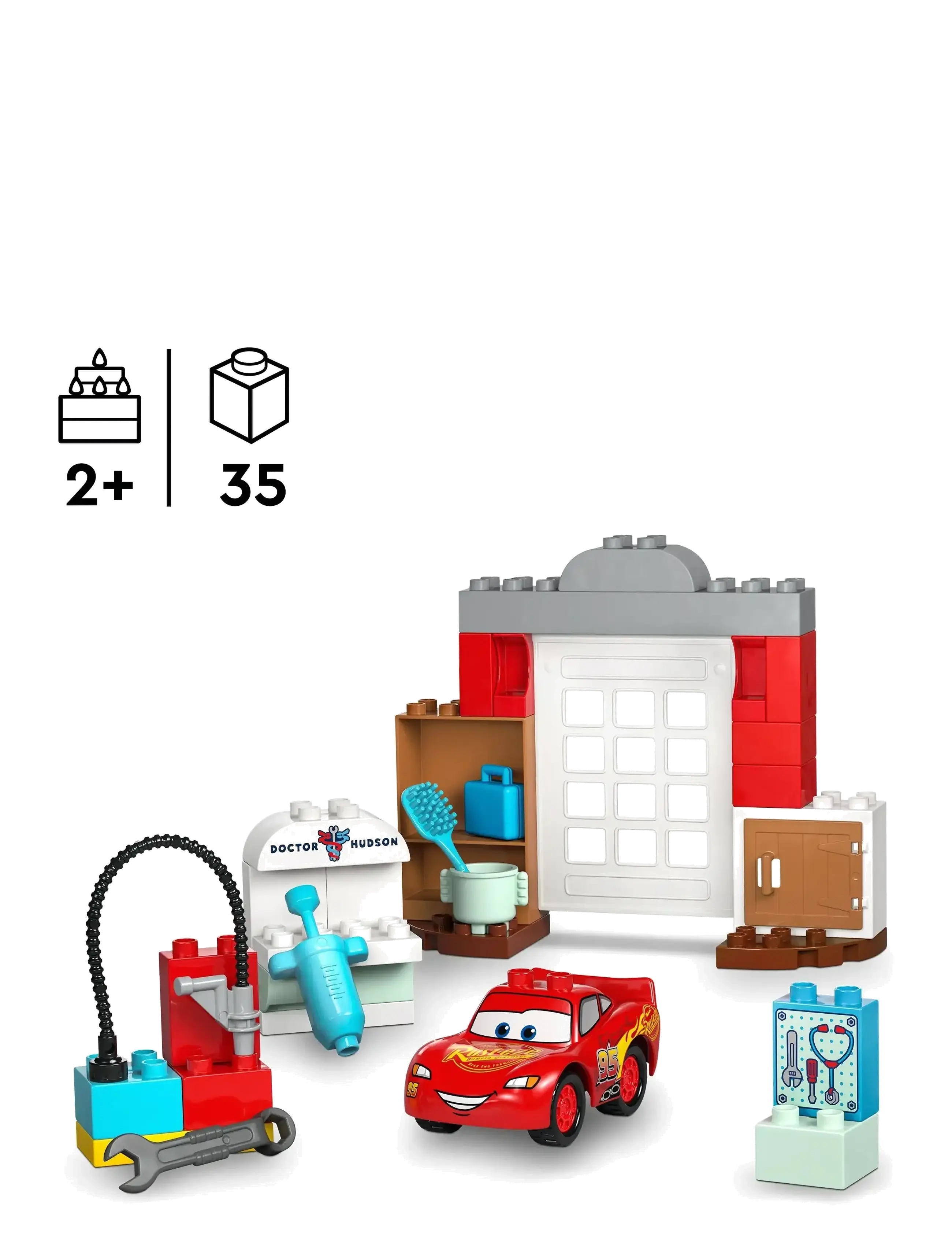 LEGO - DUPLO® │ Disney and Pixar Cars McQueen’s Visit to Doc’s Garage 10456 - film- & märchenfiguren - multi - 1