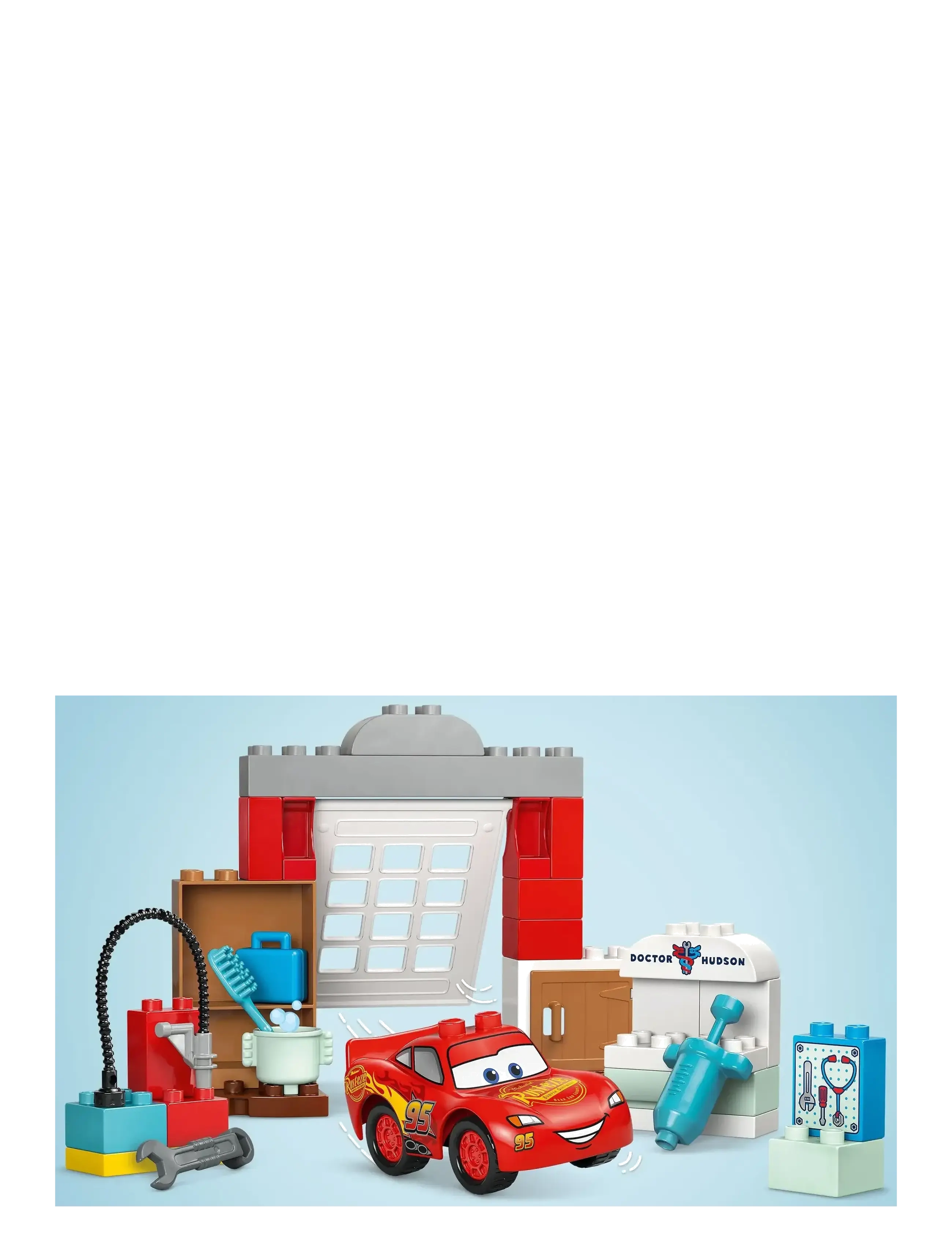 LEGO - McQueen besøker Docs verksted 10456 - karakterer fra filmer og eventyr - multi - 3