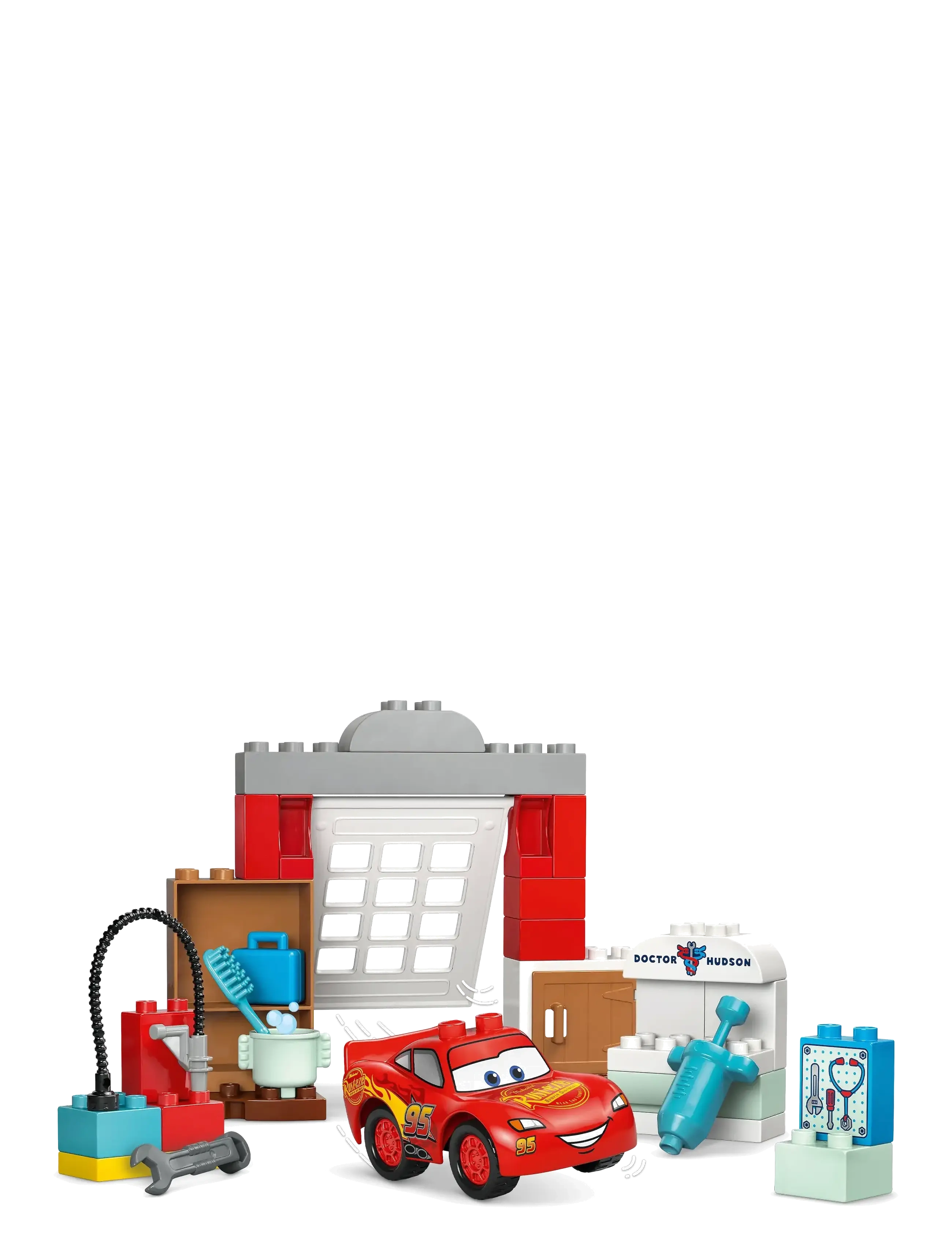 LEGO - McQueen besøker Docs verksted 10456 - karakterer fra filmer og eventyr - multi - 5
