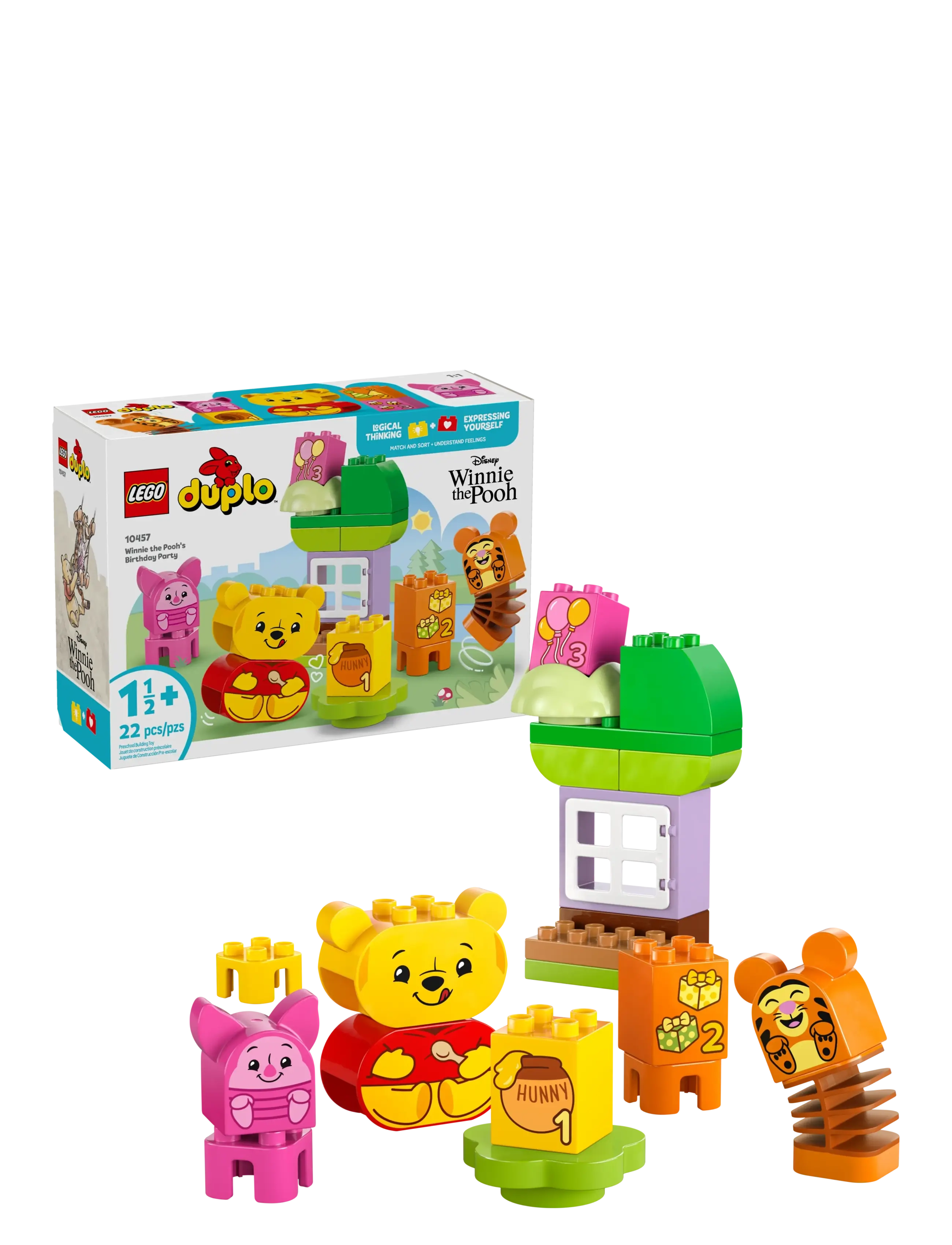 LEGO DUPLO® | Disney Winnie the Pooh’s Birthday Party Building Set 10457 - Beebide mänguasjad - MULTI / multi