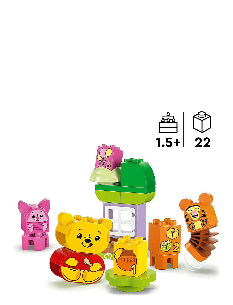 LEGO - DUPLO® | Disney Winnie the Pooh’s Birthday Party Building Set 10457 - lego duplo - multi - 1