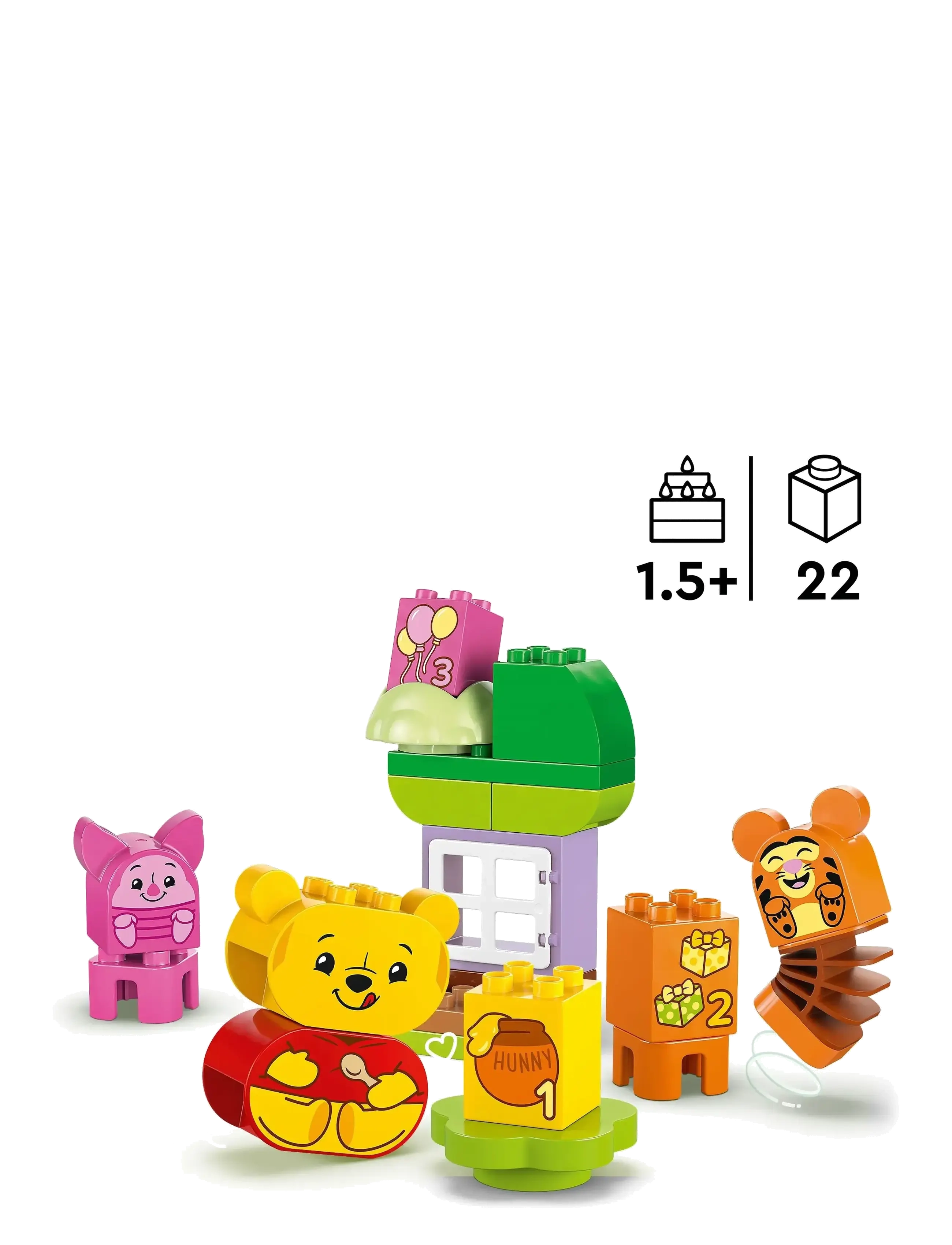 LEGO - DUPLO® | Disney Winnie the Pooh’s Birthday Party Building Set 10457 - lego duplo - multi - 1