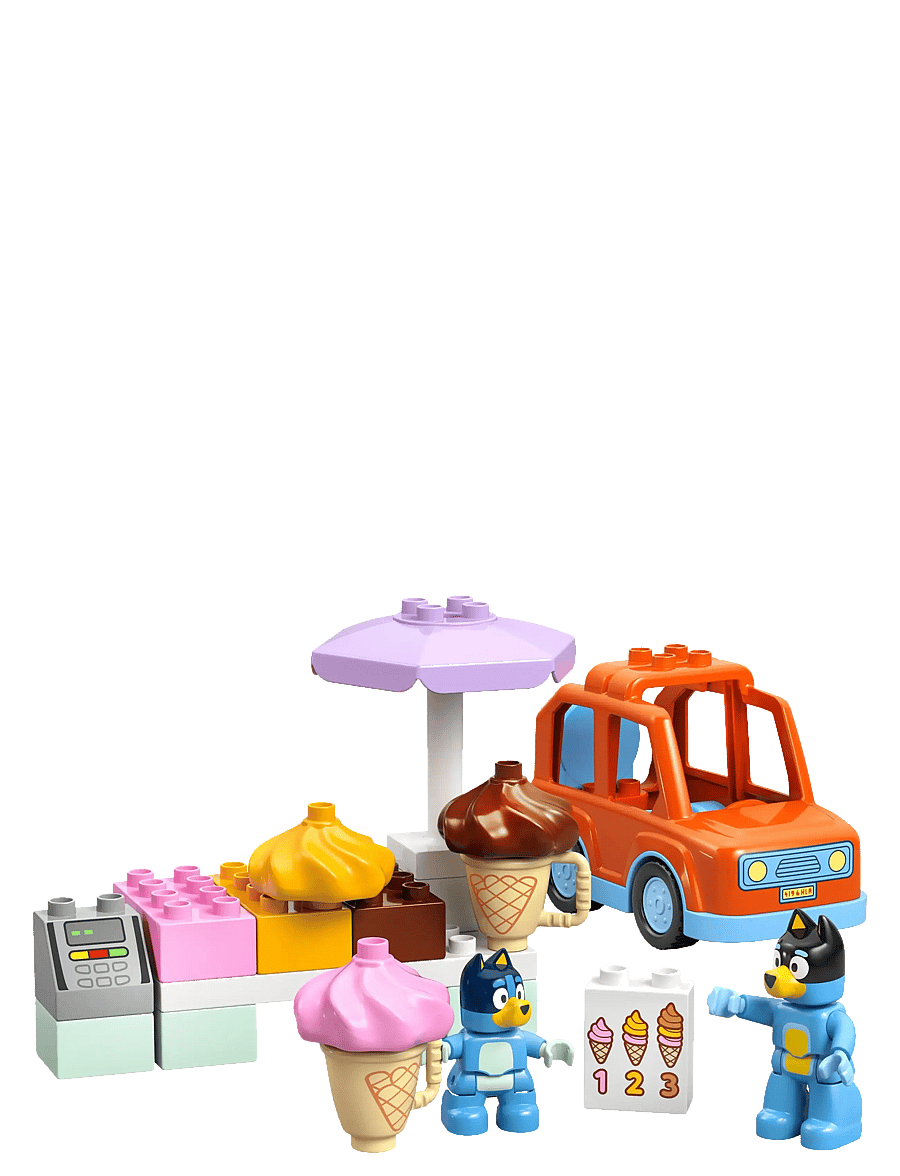 LEGO - Bluey Ice Cream Trip with Bluey Toddler Toy 10458 - lego bluey - multi - 1