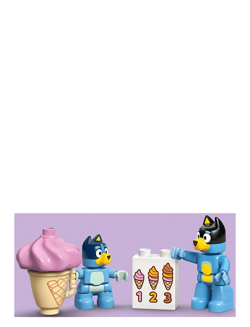 LEGO - Bluey Ice Cream Trip with Bluey Toddler Toy 10458 - lego bluey - multi - 3
