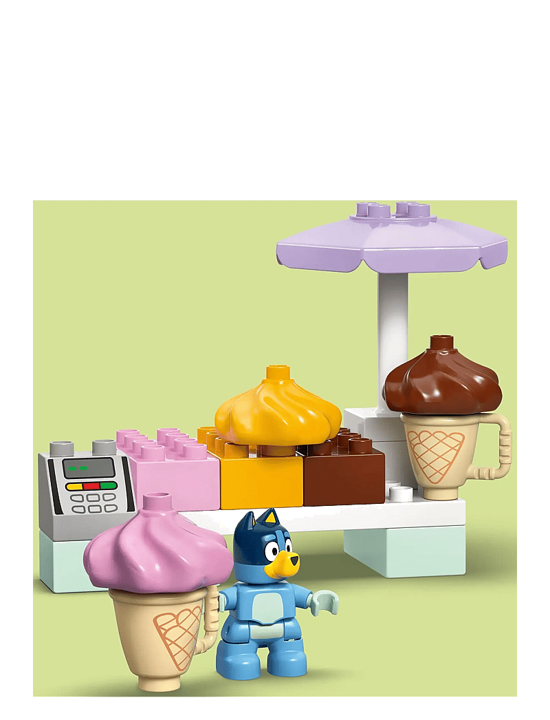 LEGO - Bluey Ice Cream Trip with Bluey Toddler Toy 10458 - lego bluey - multi - 4