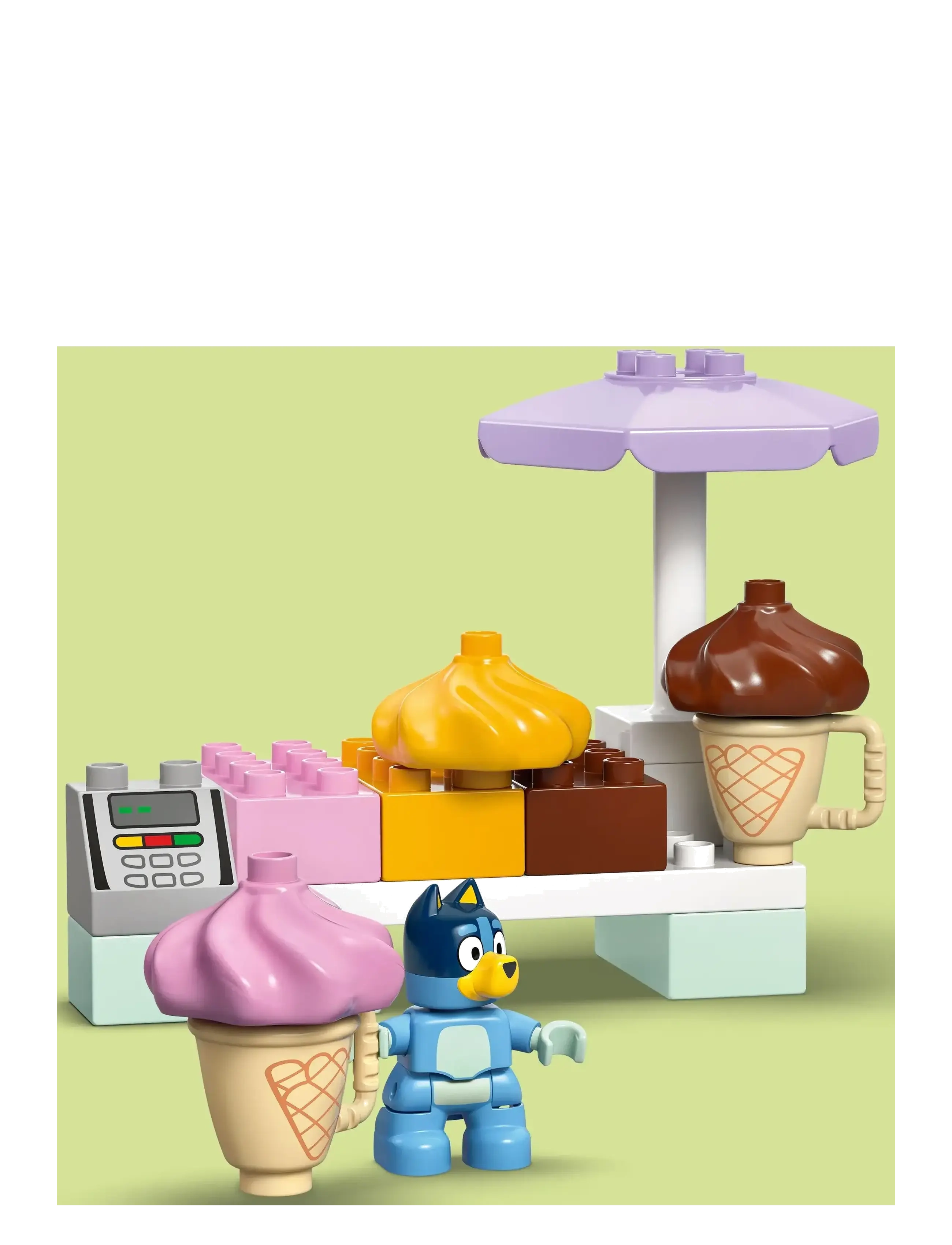 LEGO - Bluey Ice Cream Trip with Bluey Toddler Toy 10458 - lego bluey - multi - 4
