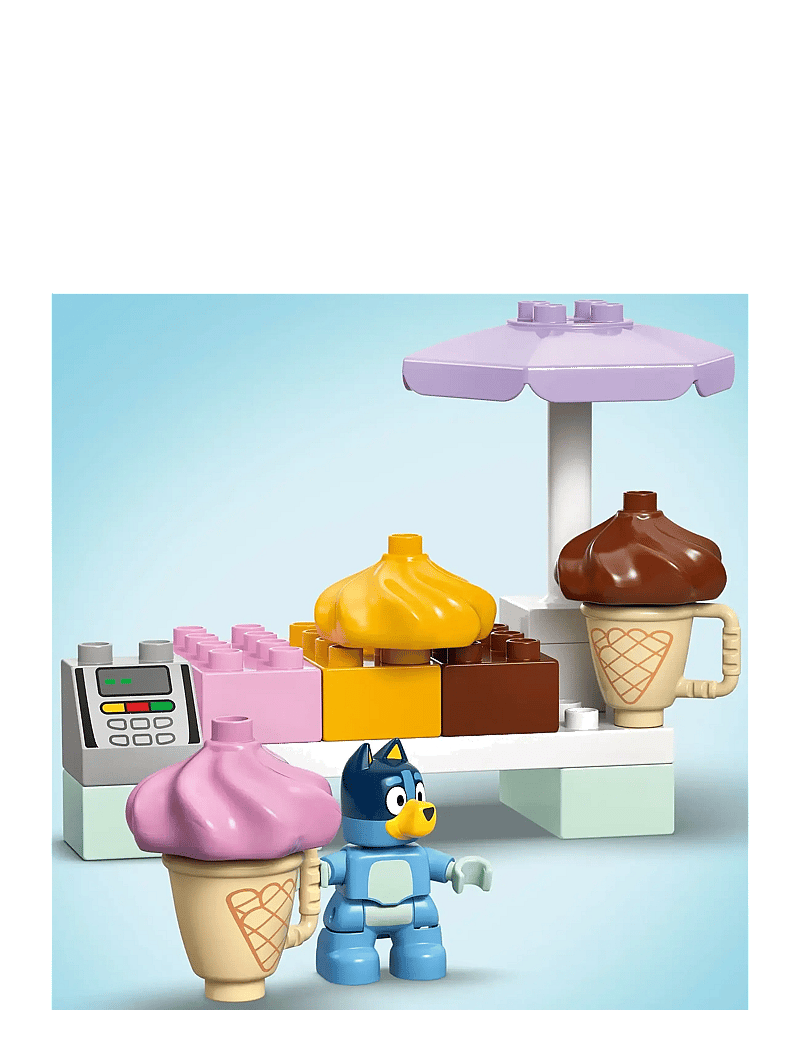 LEGO - Bluey Ice Cream Trip with Bluey Toddler Toy 10458 - lego bluey - multi - 5