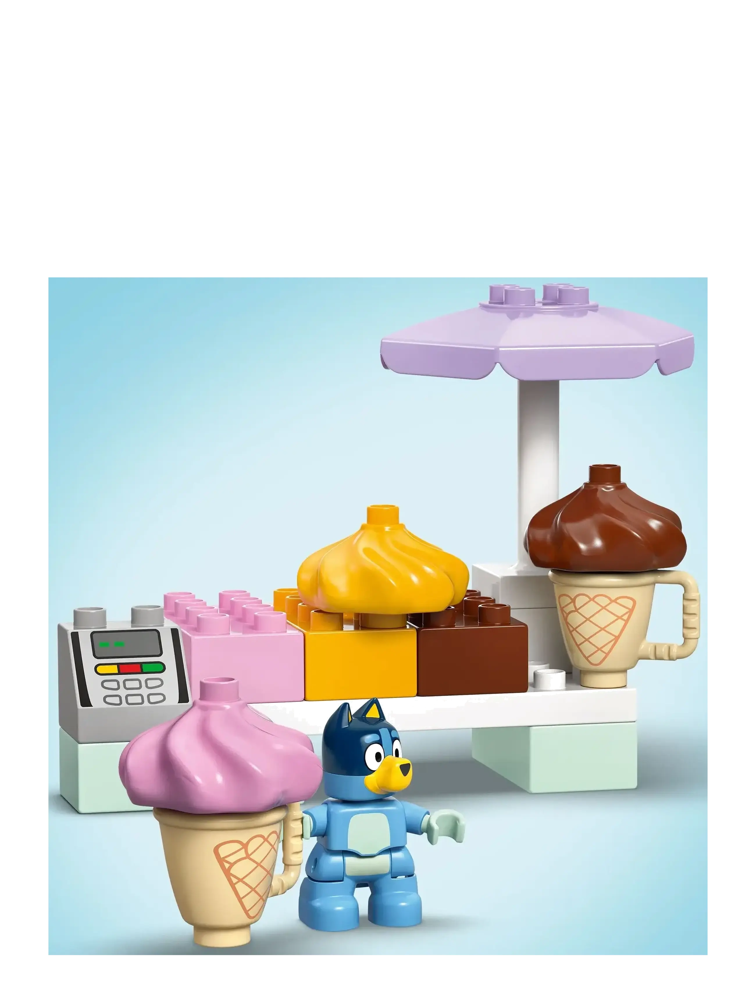 LEGO - Bluey Ice Cream Trip with Bluey Toddler Toy 10458 - lego bluey - multi - 5