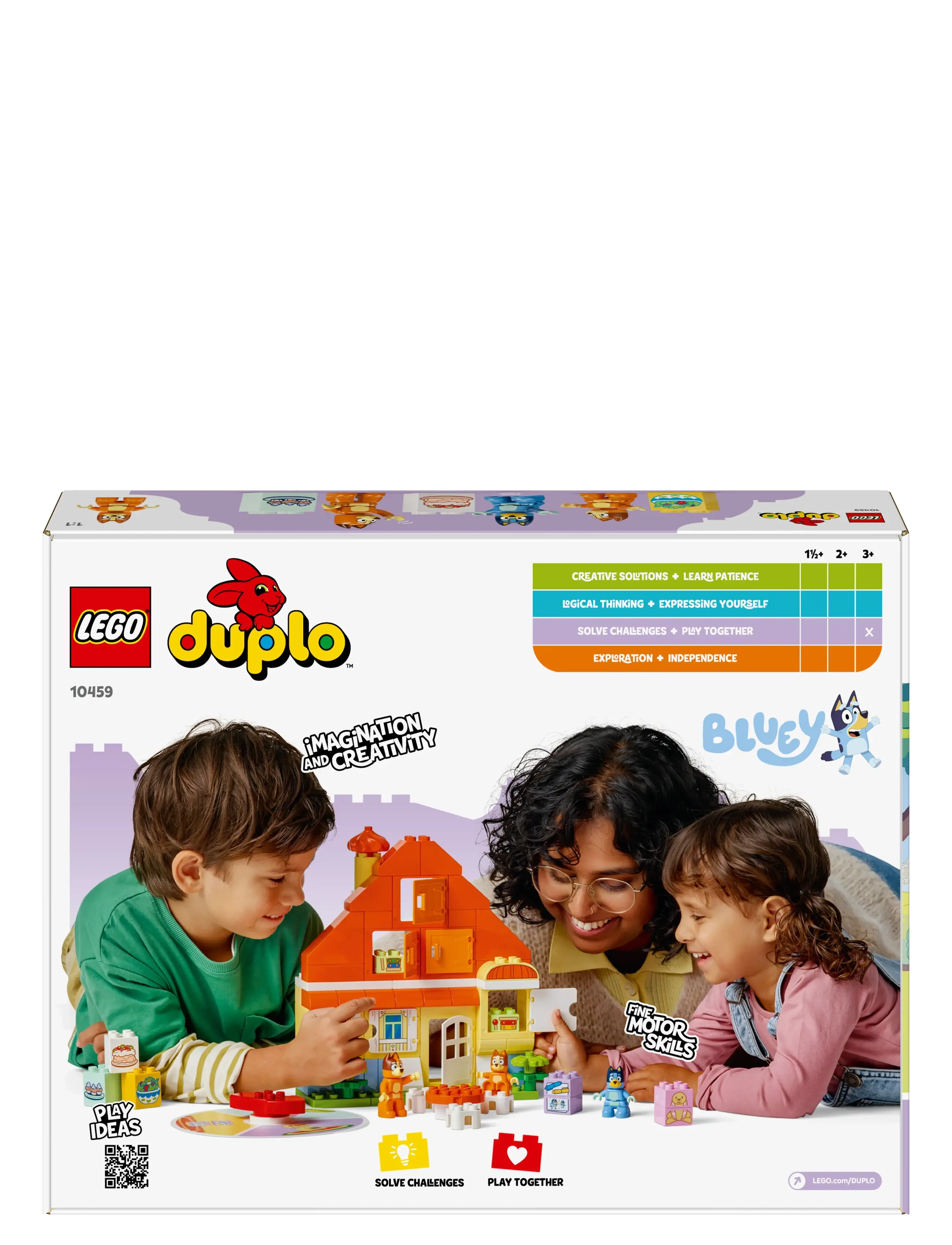 LEGO - Bluey: Bluey’s Family House with Memory Game Interactive Toy 10459 - lego duplo - multi - 5