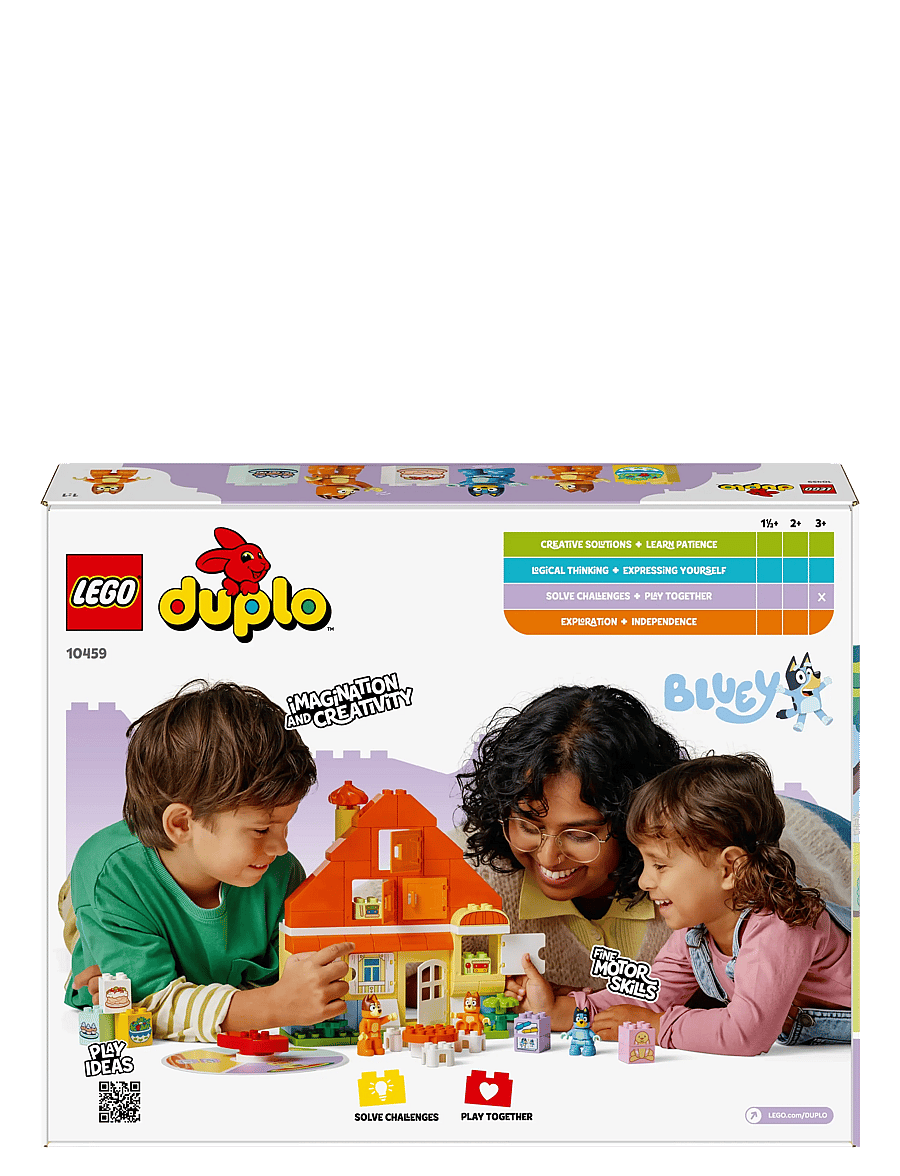 LEGO - Bluey: Bluey’s Family House with Memory Game Interactive Toy 10459 - lego duplo - multi - 5