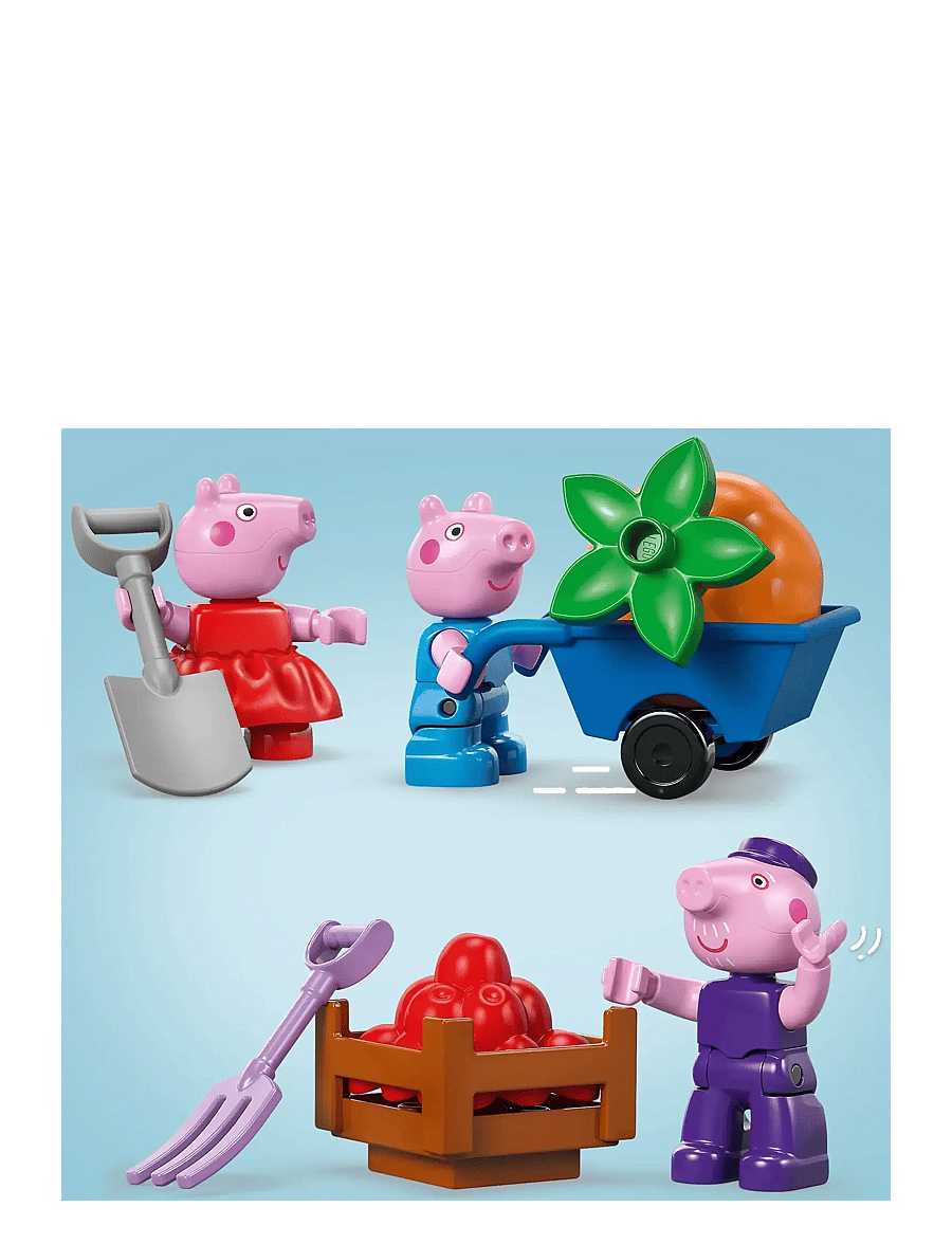 LEGO - Peppa Pig Grandpa Pig’s Garden and Greenhouse Building Set 10461 - lego peppa pig - multi - 3